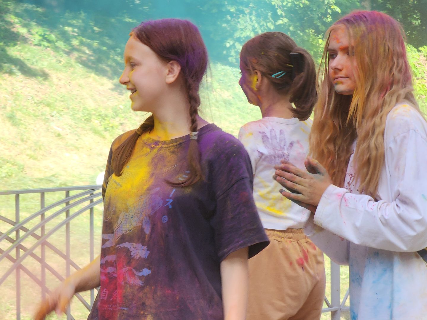 праздник красок, парки подмосковья, парк городок, руза, рузский городской округ, лето в подмосковье, лето в рузе,