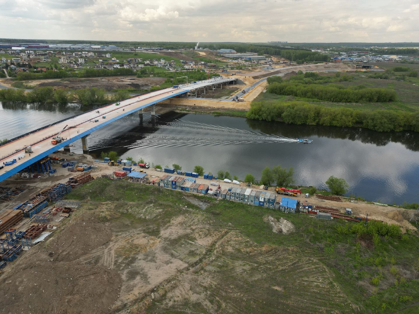 видео с коптера, очистные, лыткарино,