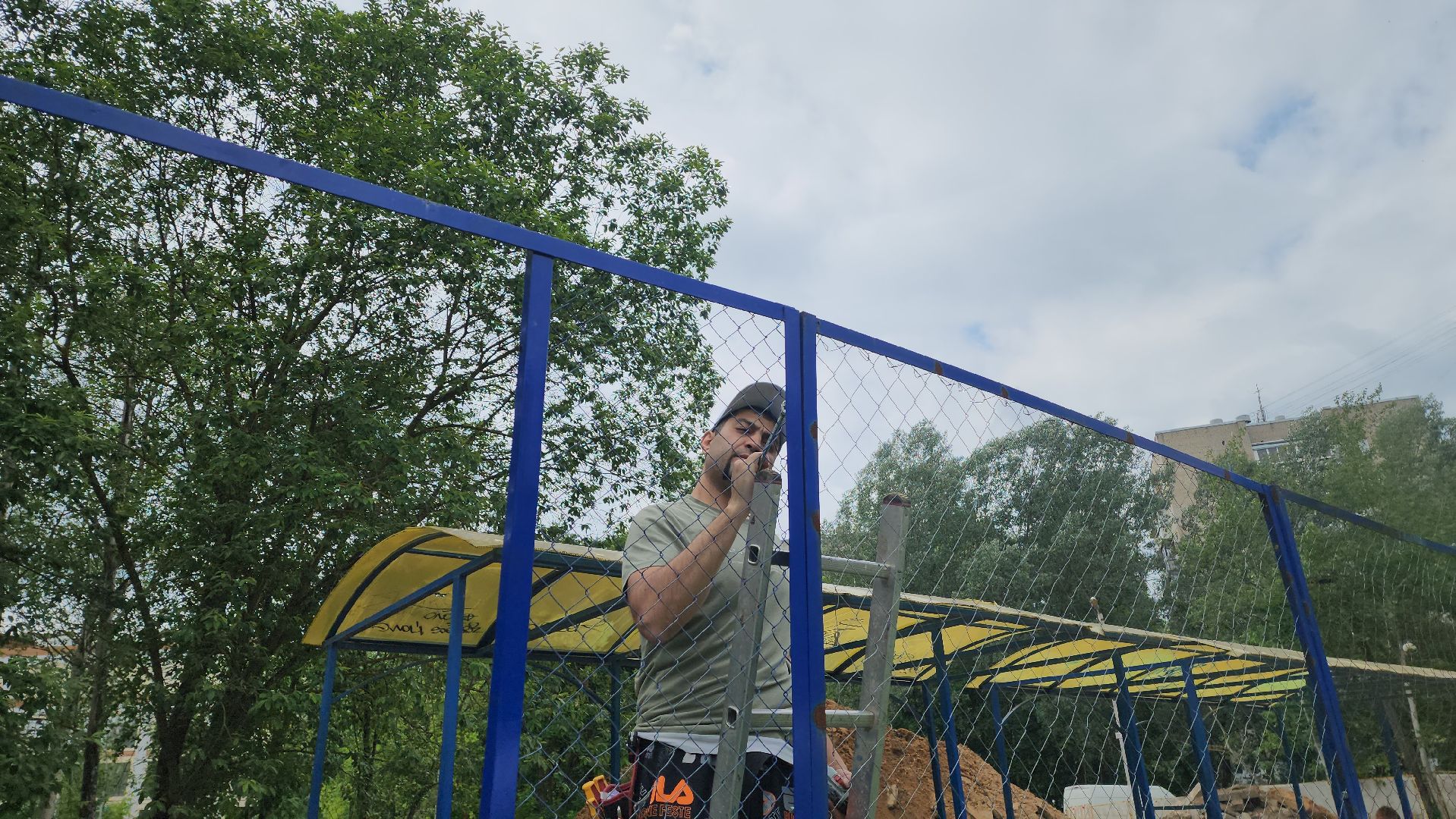 красногорск, ивановские пруды, спортивная площадка, реконструкция, ремонт,