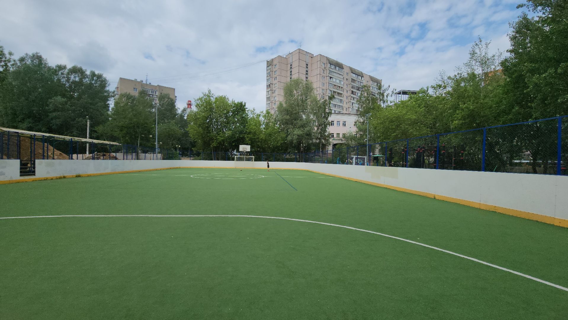 красногорск, ивановские пруды, спортивная площадка, реконструкция, ремонт,