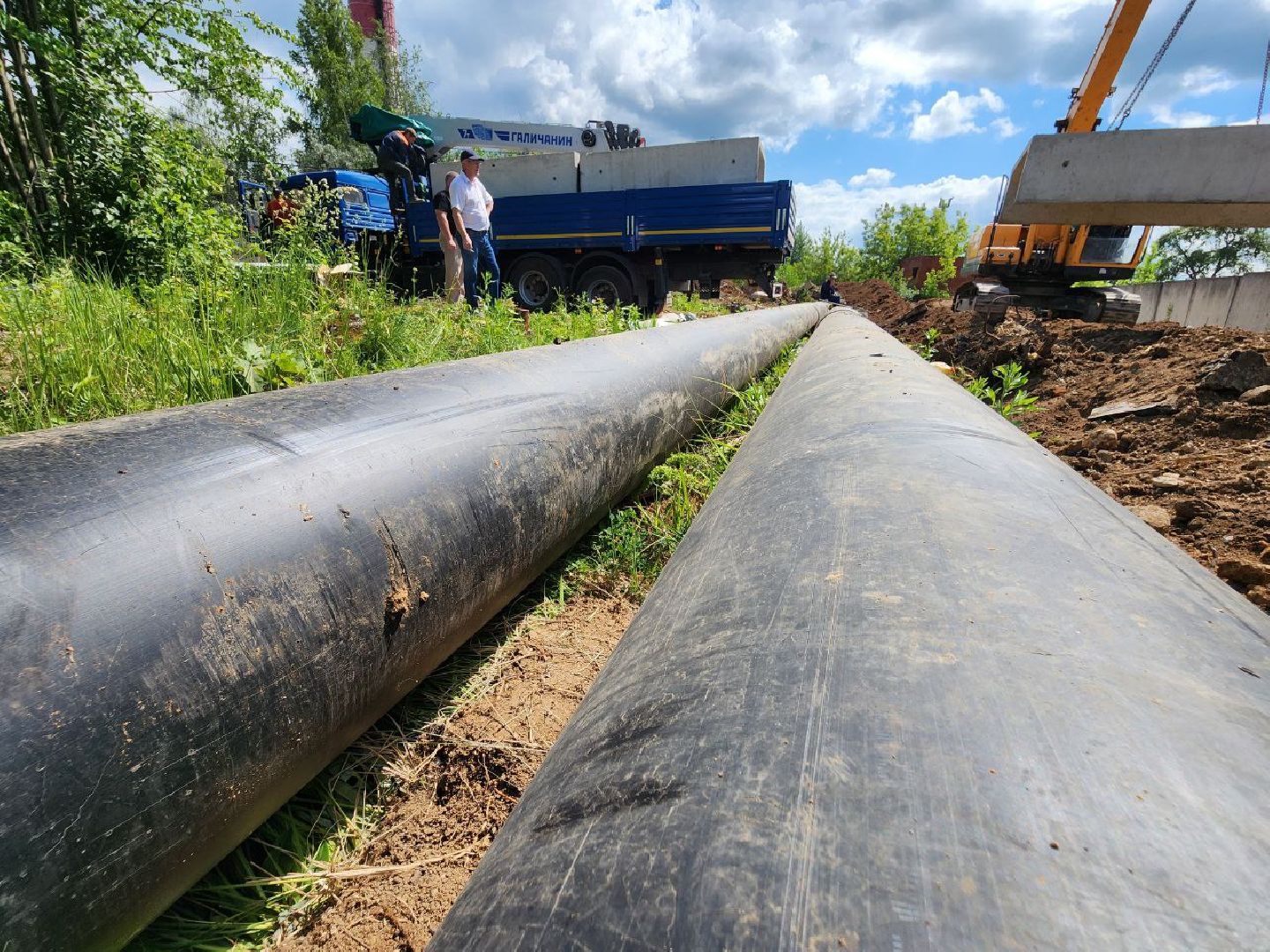 можайск, можайский городской округ, подмосковье, жкх, трасса, трасса теплоснабжения, отопительный сезон, осенне-зимний период, котельные, подготовка к отопительному сезону,