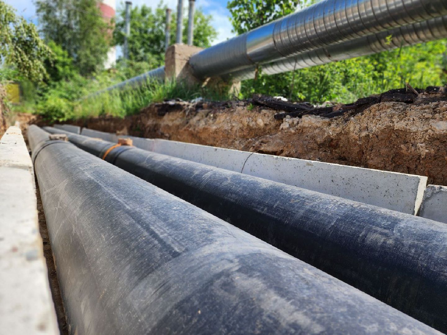 можайск, можайский городской округ, подмосковье, жкх, трасса, трасса теплоснабжения, отопительный сезон, осенне-зимний период, котельные, подготовка к отопительному сезону,