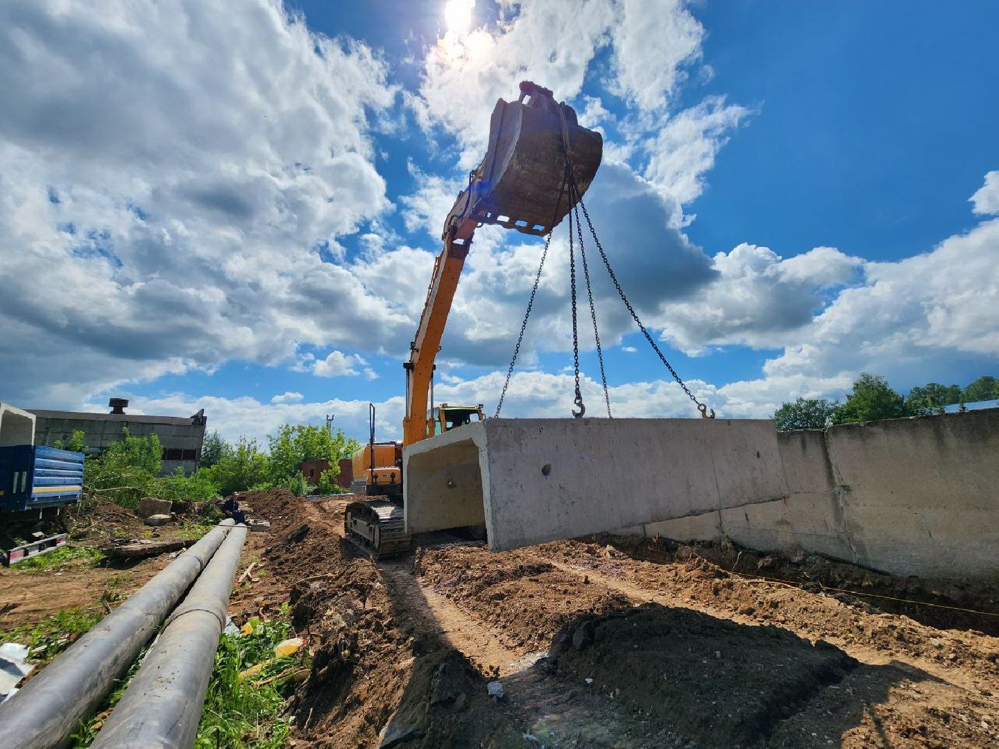 можайск, можайский городской округ, подмосковье, жкх, трасса, трасса теплоснабжения, отопительный сезон, осенне-зимний период, котельные, подготовка к отопительному сезону,