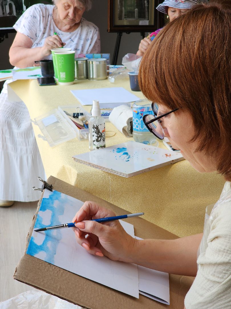 культура, активное долголетие, подмосковье, электросталь, мой город, жители города, пленэр, мастер-класс,