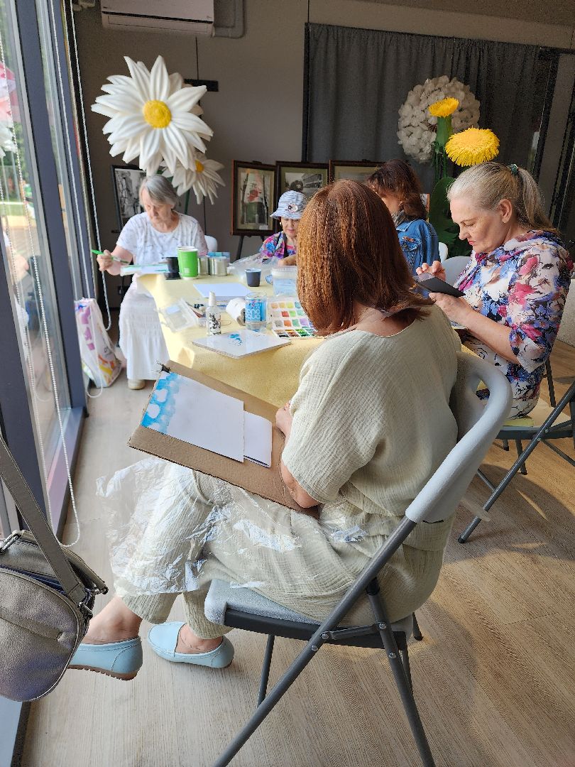 культура, активное долголетие, подмосковье, электросталь, мой город, жители города, пленэр, мастер-класс,