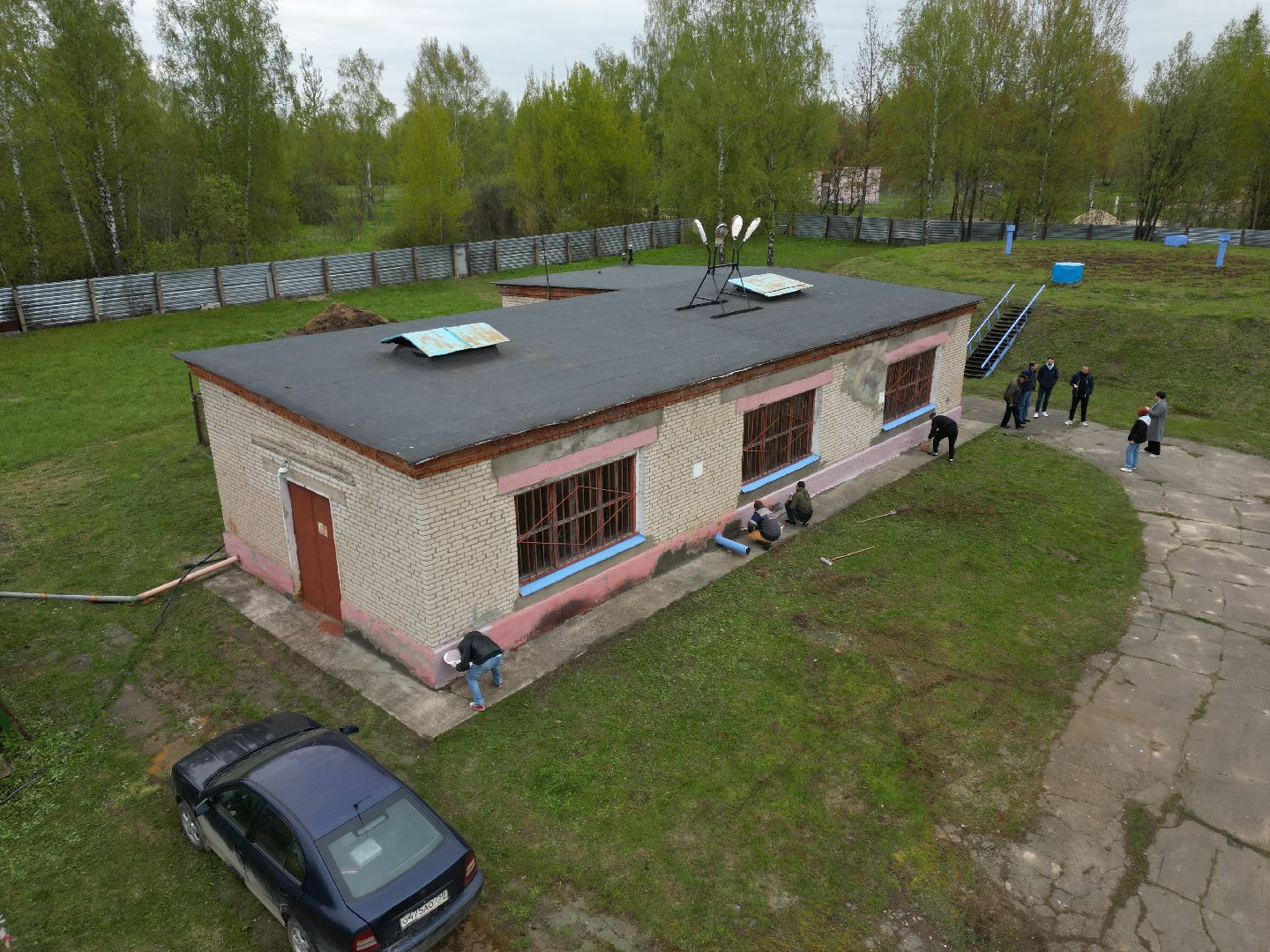 видео с коптера, взу, жкх, вода,