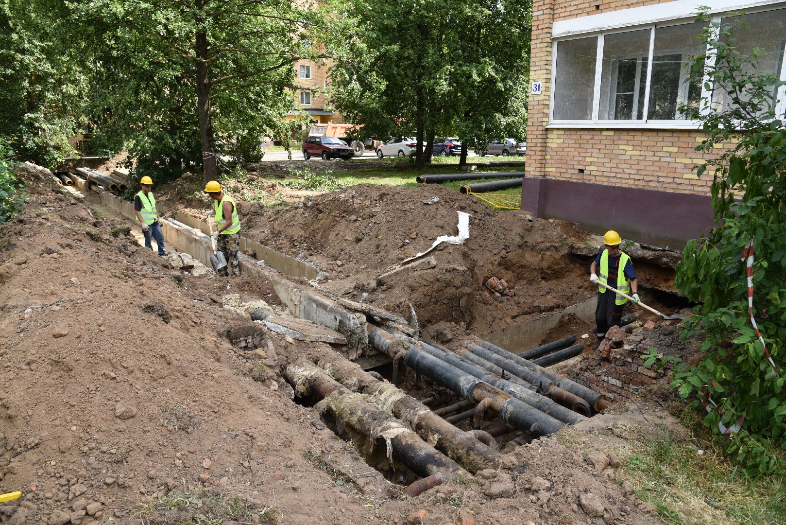 лотошино, жкх, теплотрасса, замена труб, коммунальная инфраструктура,