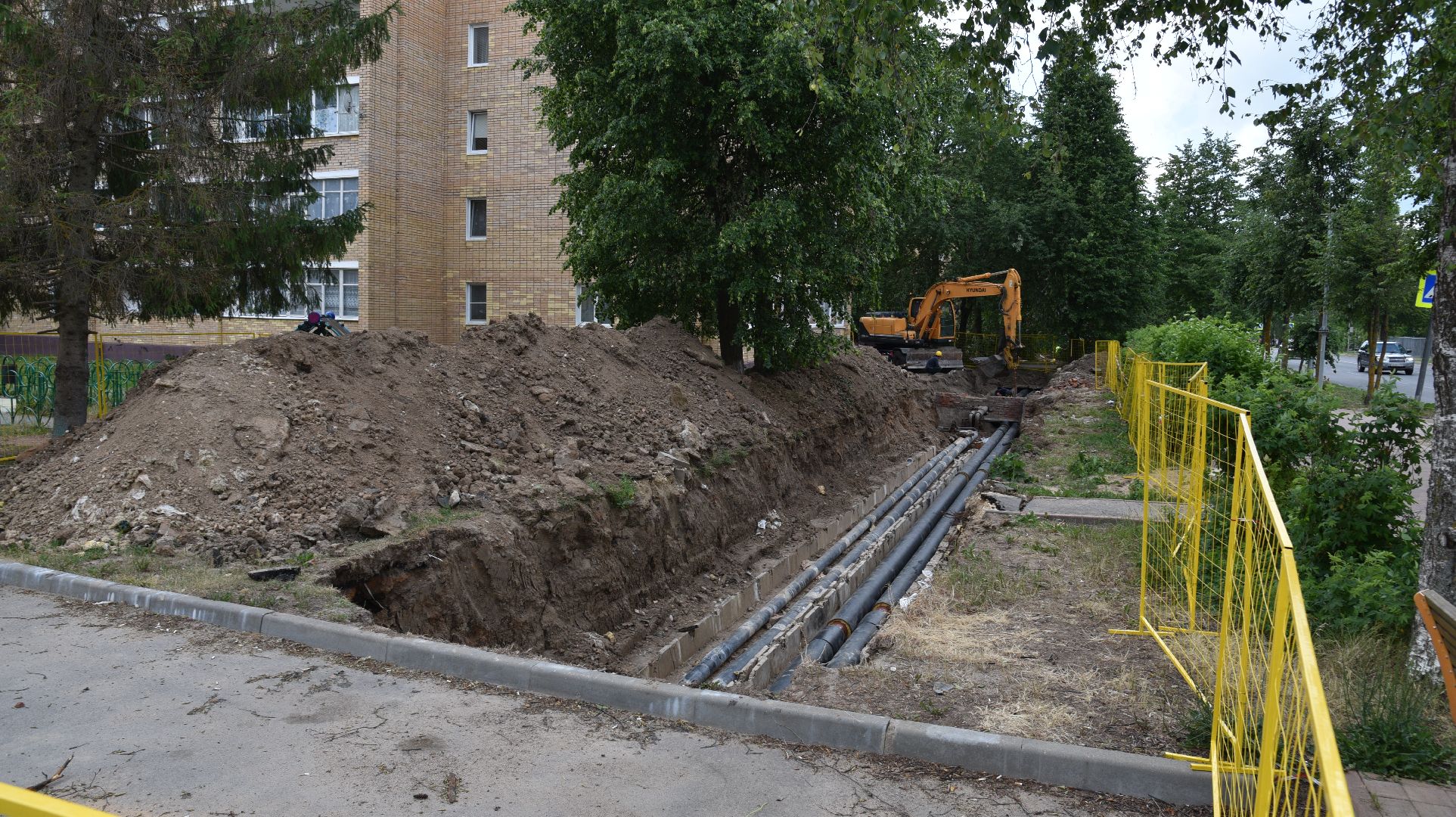 лотошино, жкх, теплотрасса, замена труб, коммунальная инфраструктура,