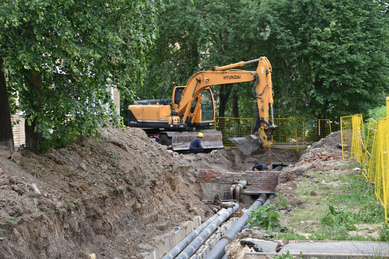 лотошино, жкх, теплотрасса, замена труб, коммунальная инфраструктура,