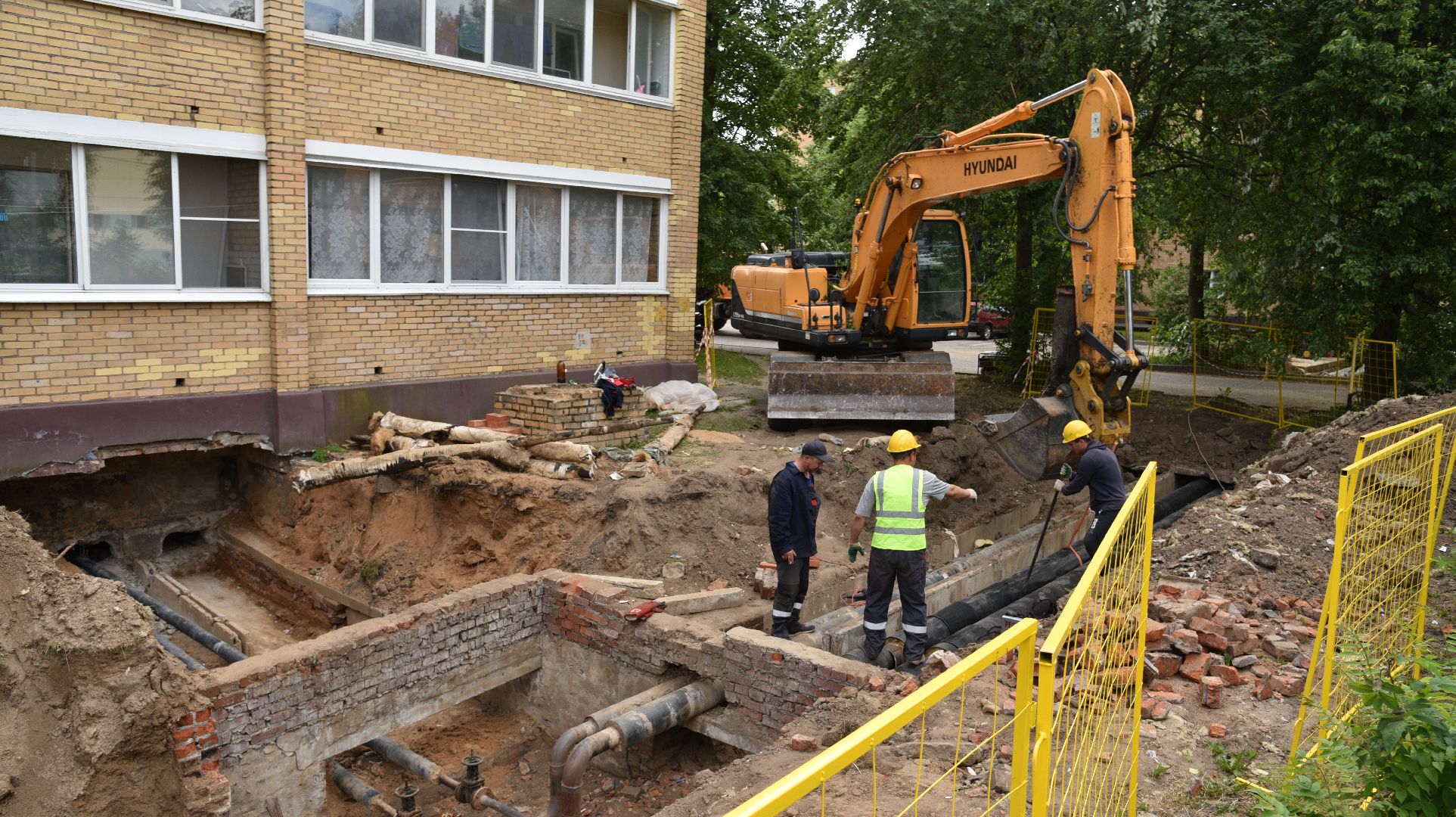 лотошино, жкх, теплотрасса, замена труб, коммунальная инфраструктура,