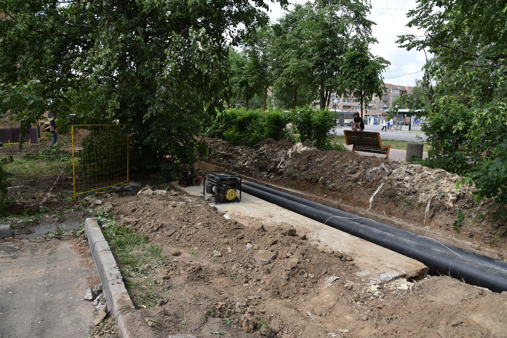 лотошино, жкх, теплотрасса, замена труб, коммунальная инфраструктура,