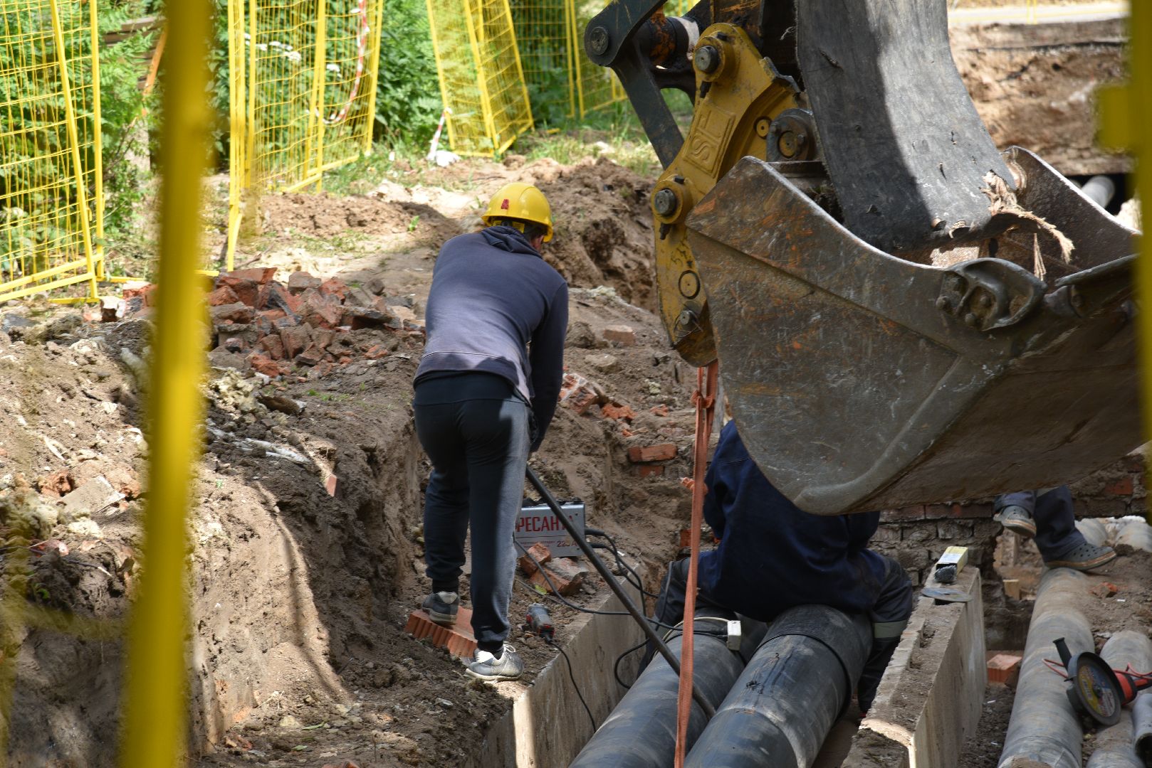 лотошино, жкх, теплотрасса, замена труб, коммунальная инфраструктура,