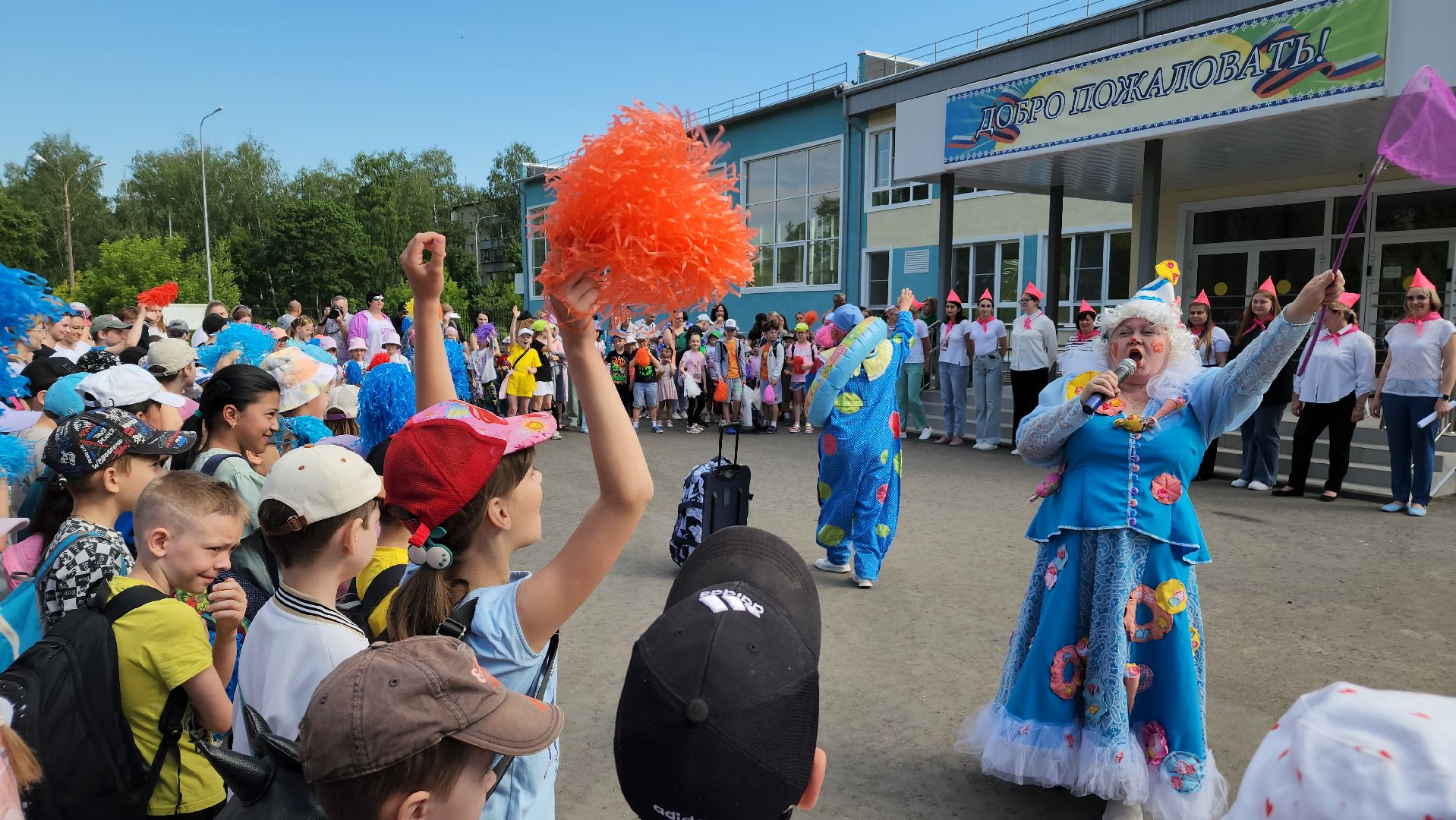 дети, детский лагерь, школьный лагерь, Лосино-Петровский,