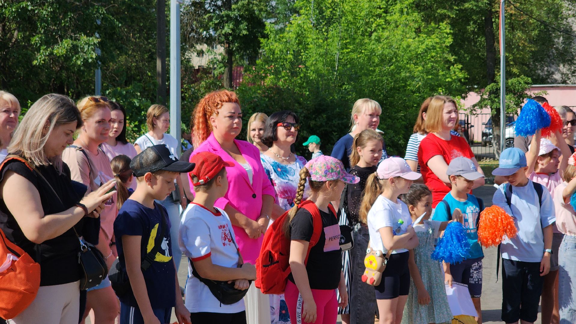 дети, детский лагерь, школьный лагерь, Лосино-Петровский,