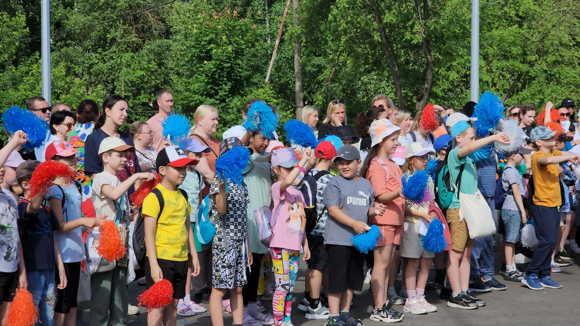 дети, детский лагерь, школьный лагерь, Лосино-Петровский,