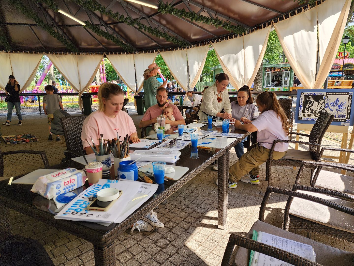 раменское, культура, день гжели в раменском парке,