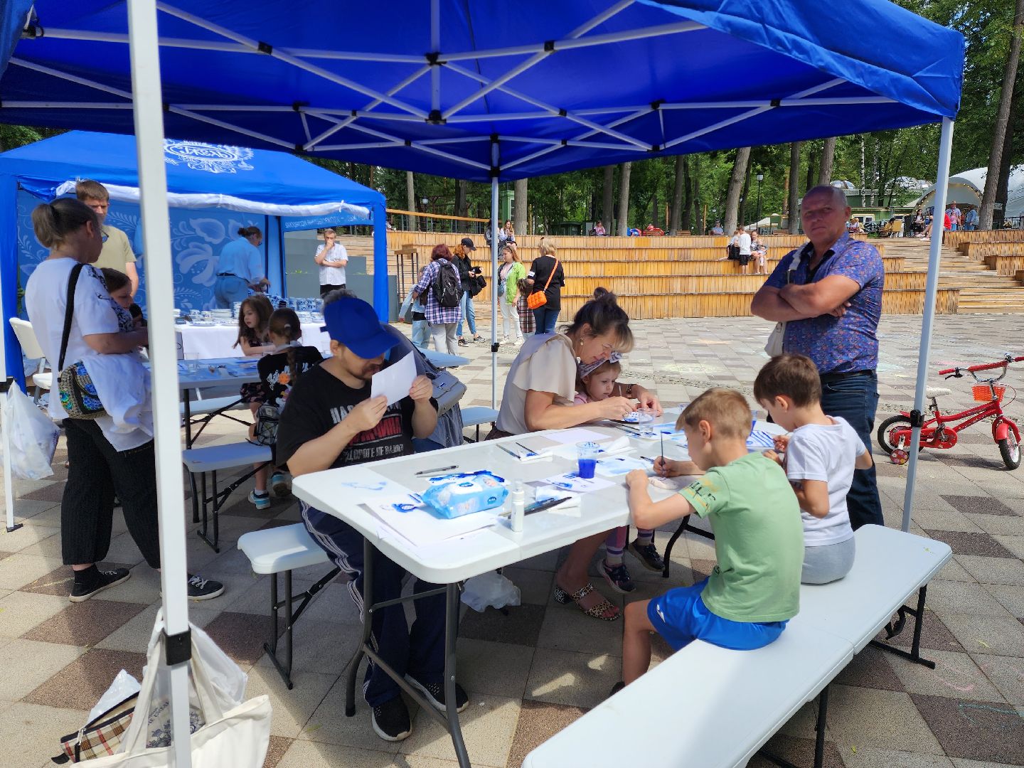 раменское, культура, день гжели в раменском парке,