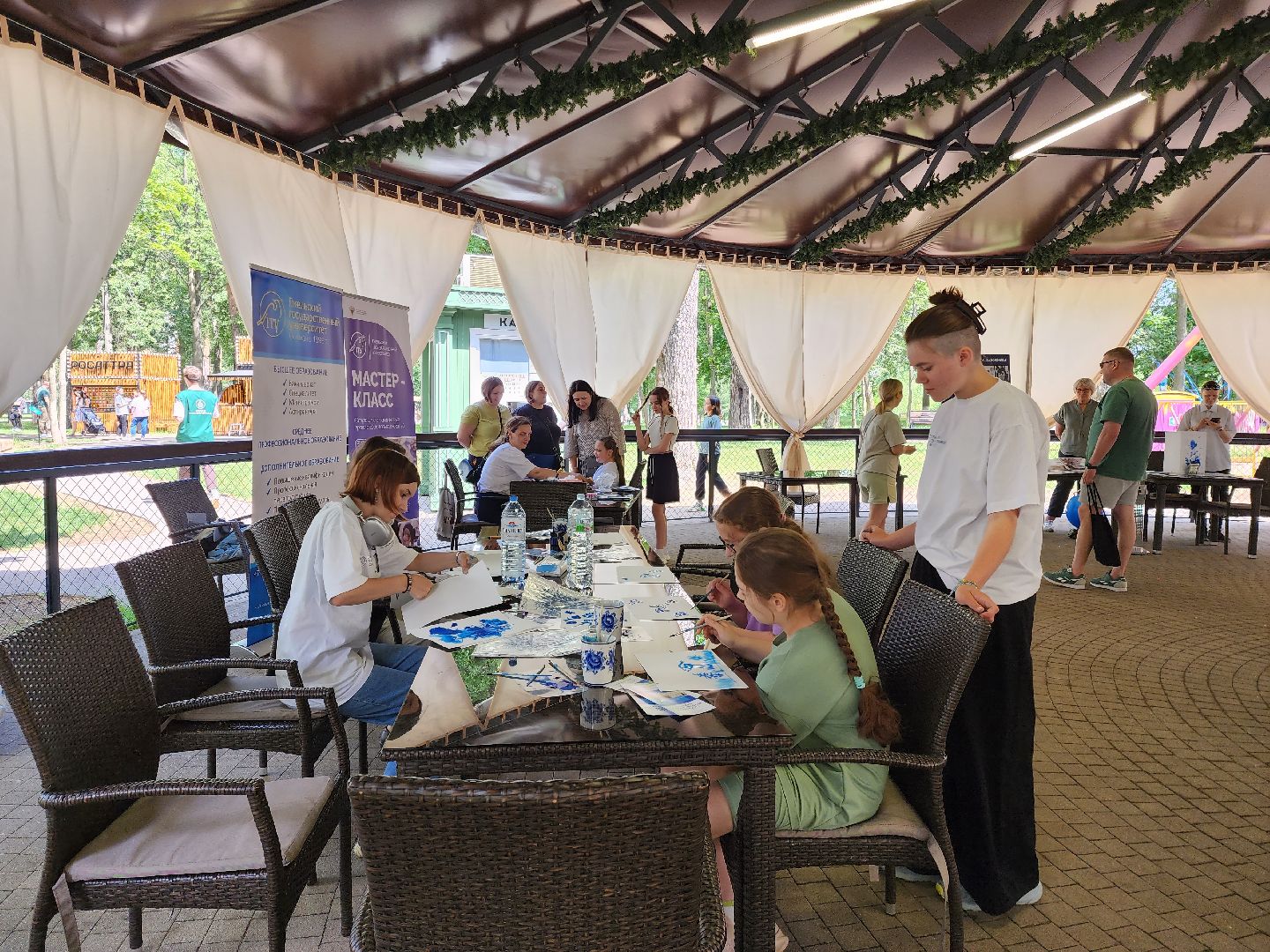 раменское, культура, день гжели в раменском парке,