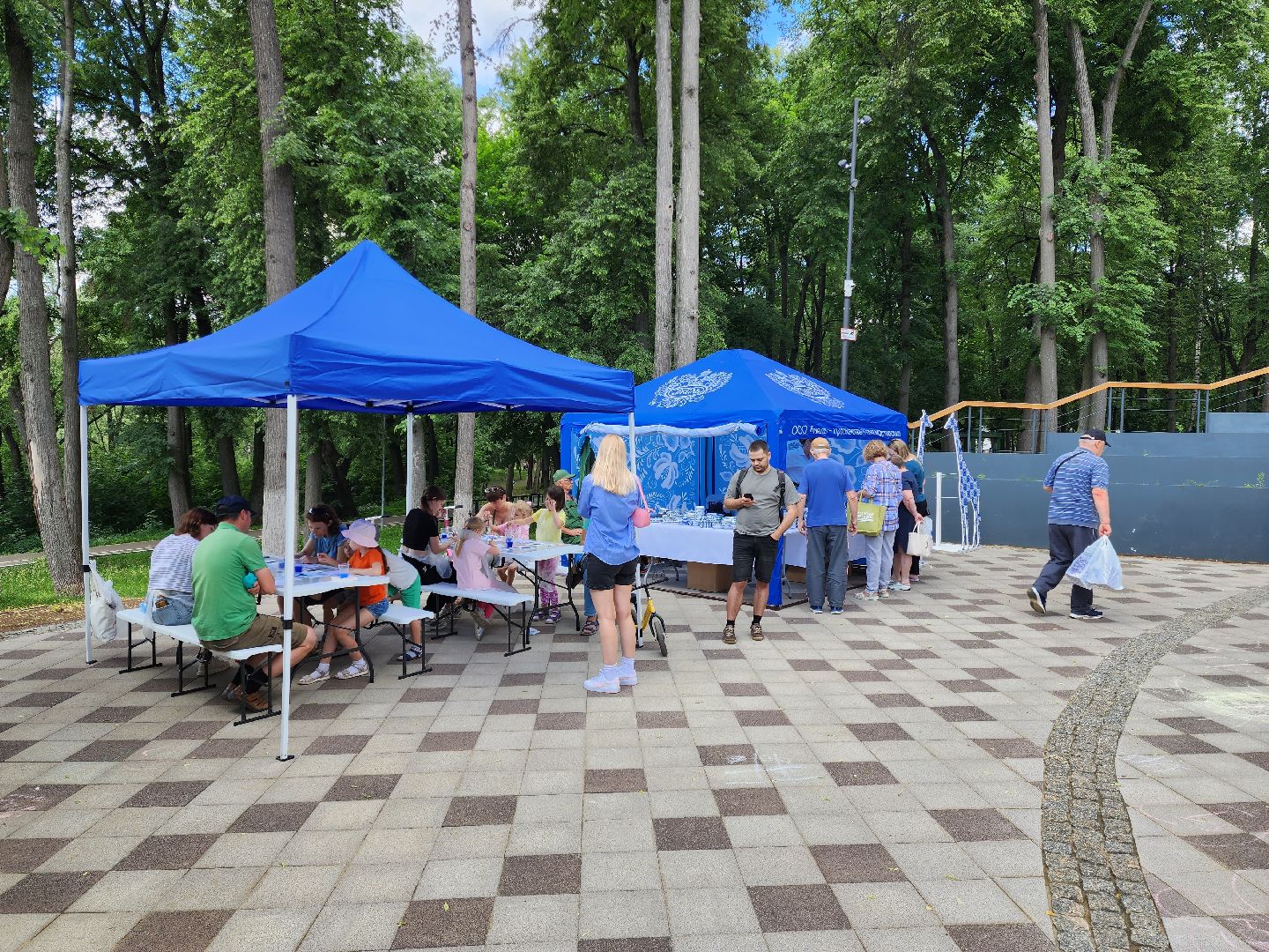 раменское, культура, день гжели в раменском парке,