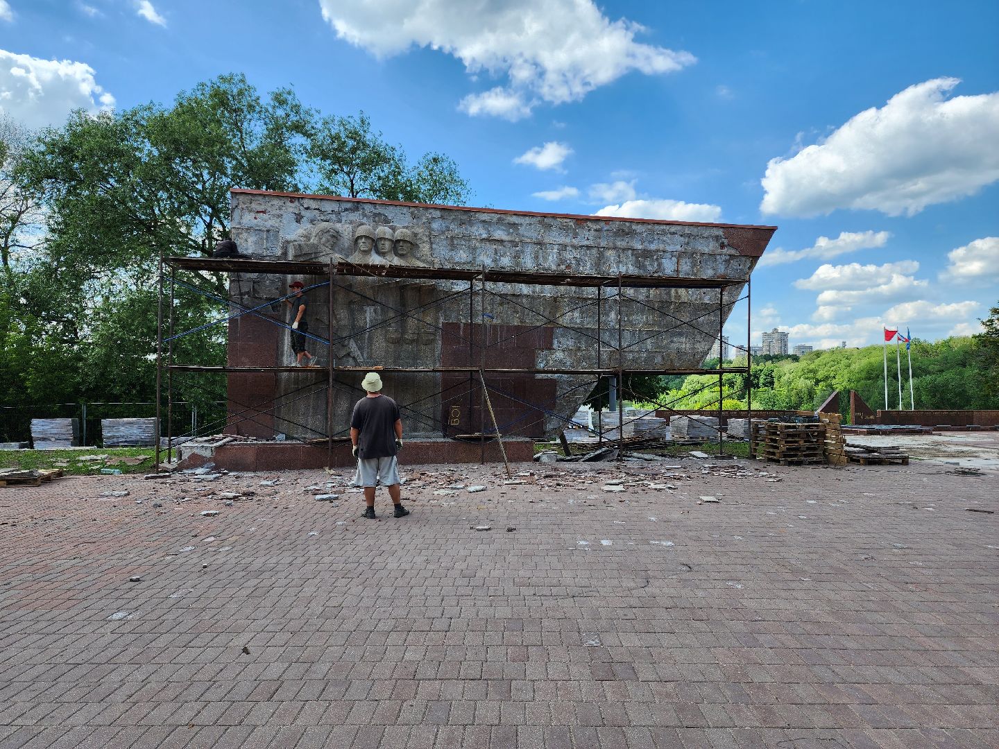 раменское, благоустройство, реконструкция площади Победы,