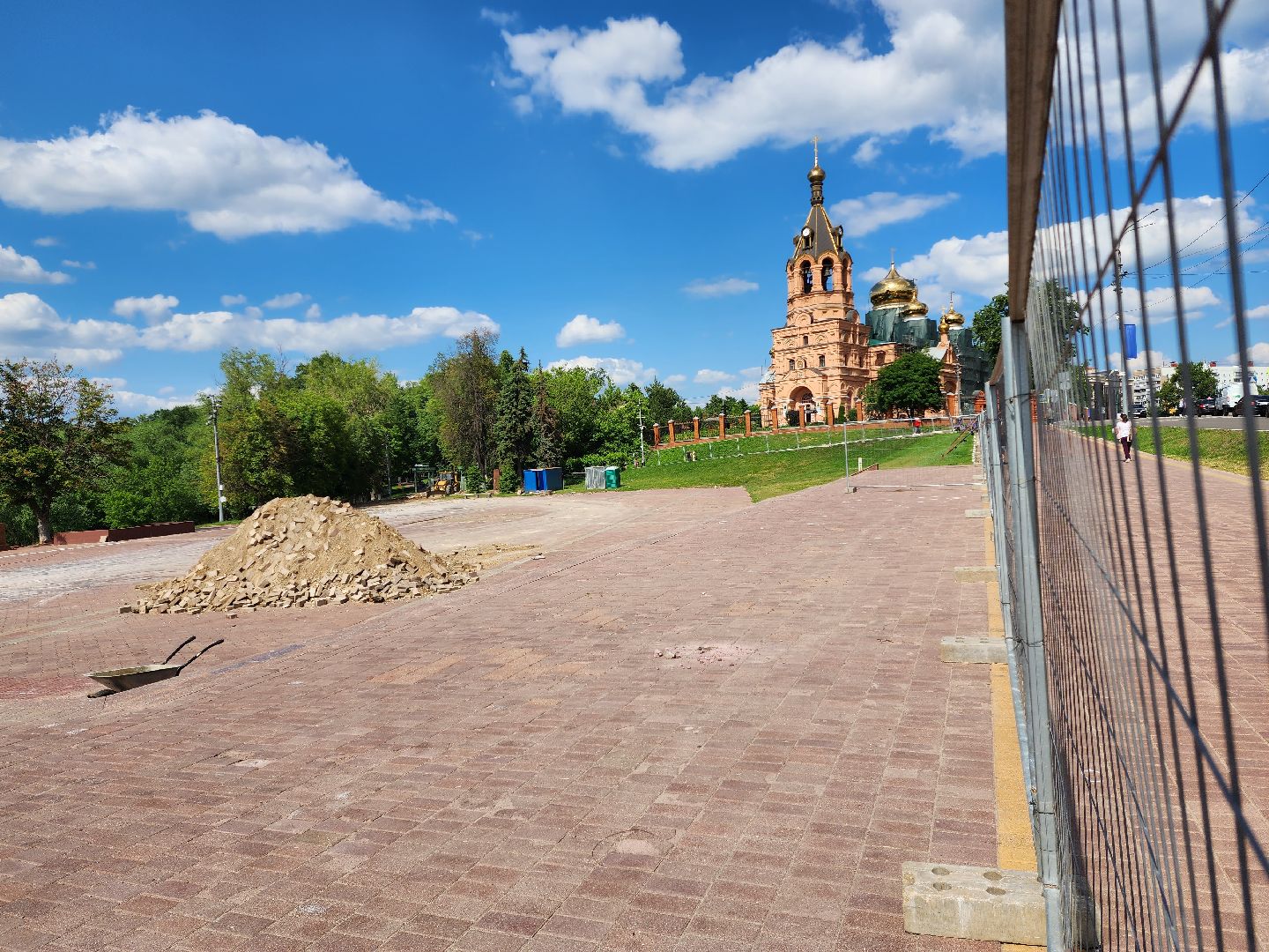 раменское, благоустройство, реконструкция площади Победы,