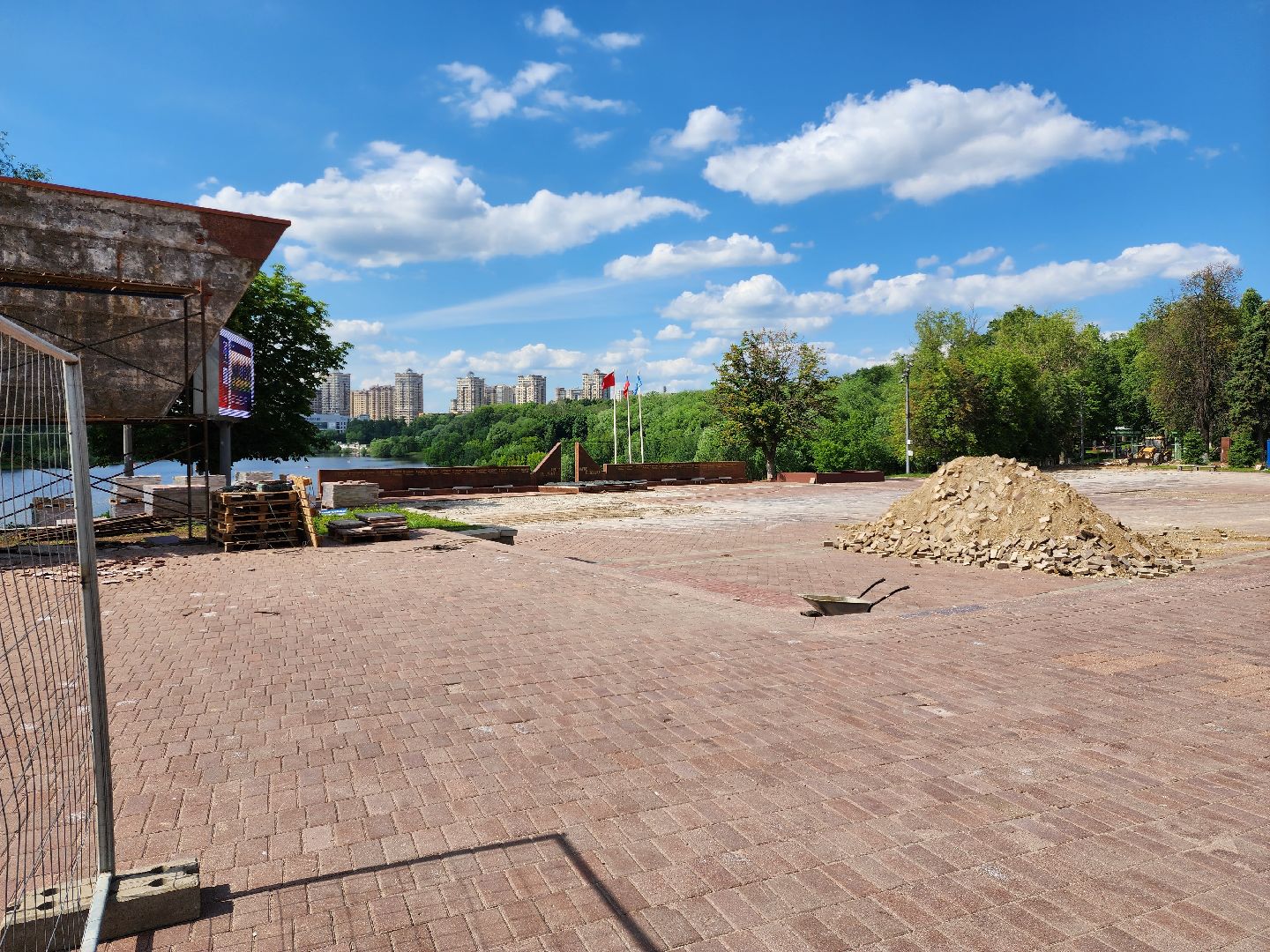 раменское, благоустройство, реконструкция площади Победы,