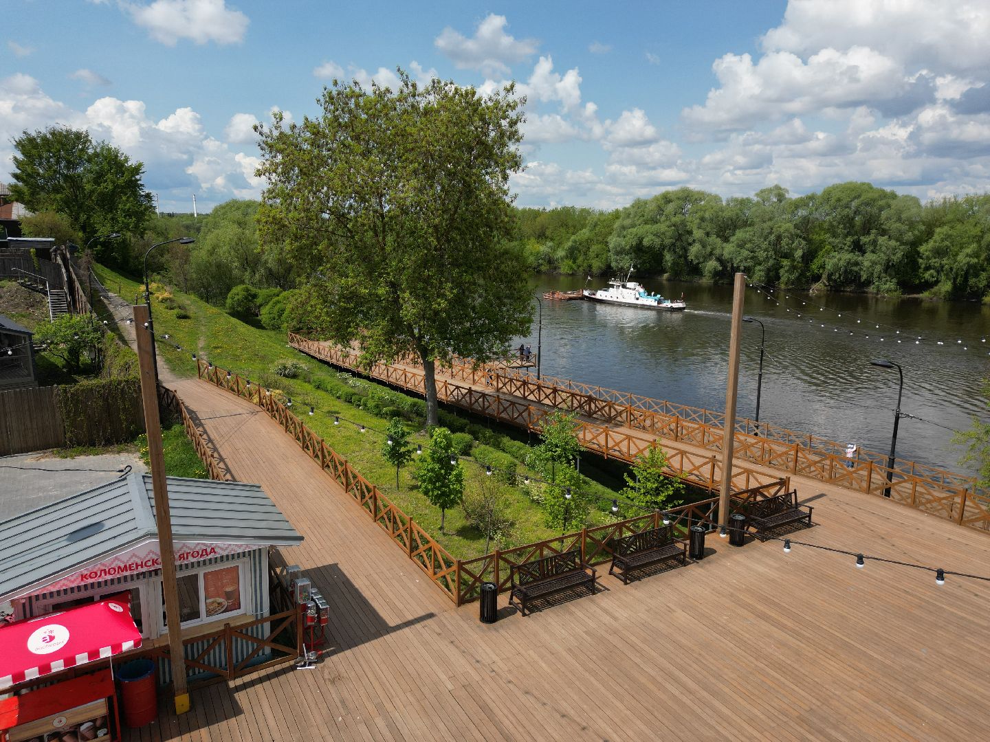 видео с коптера,