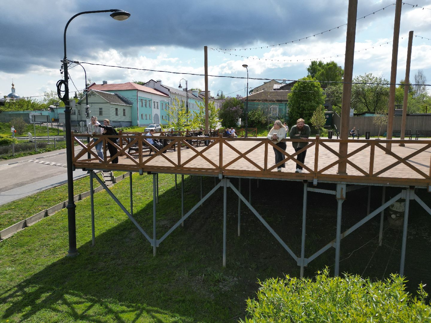 видео с коптера,