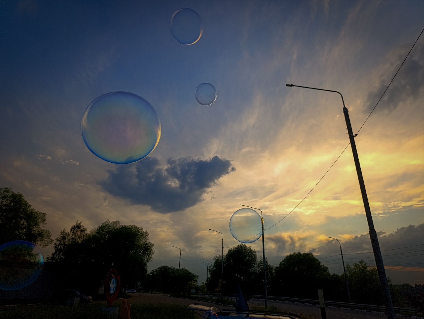 Бронницы, Автофлешмоб, День России, Автомобилисты Бронниц, РФ,