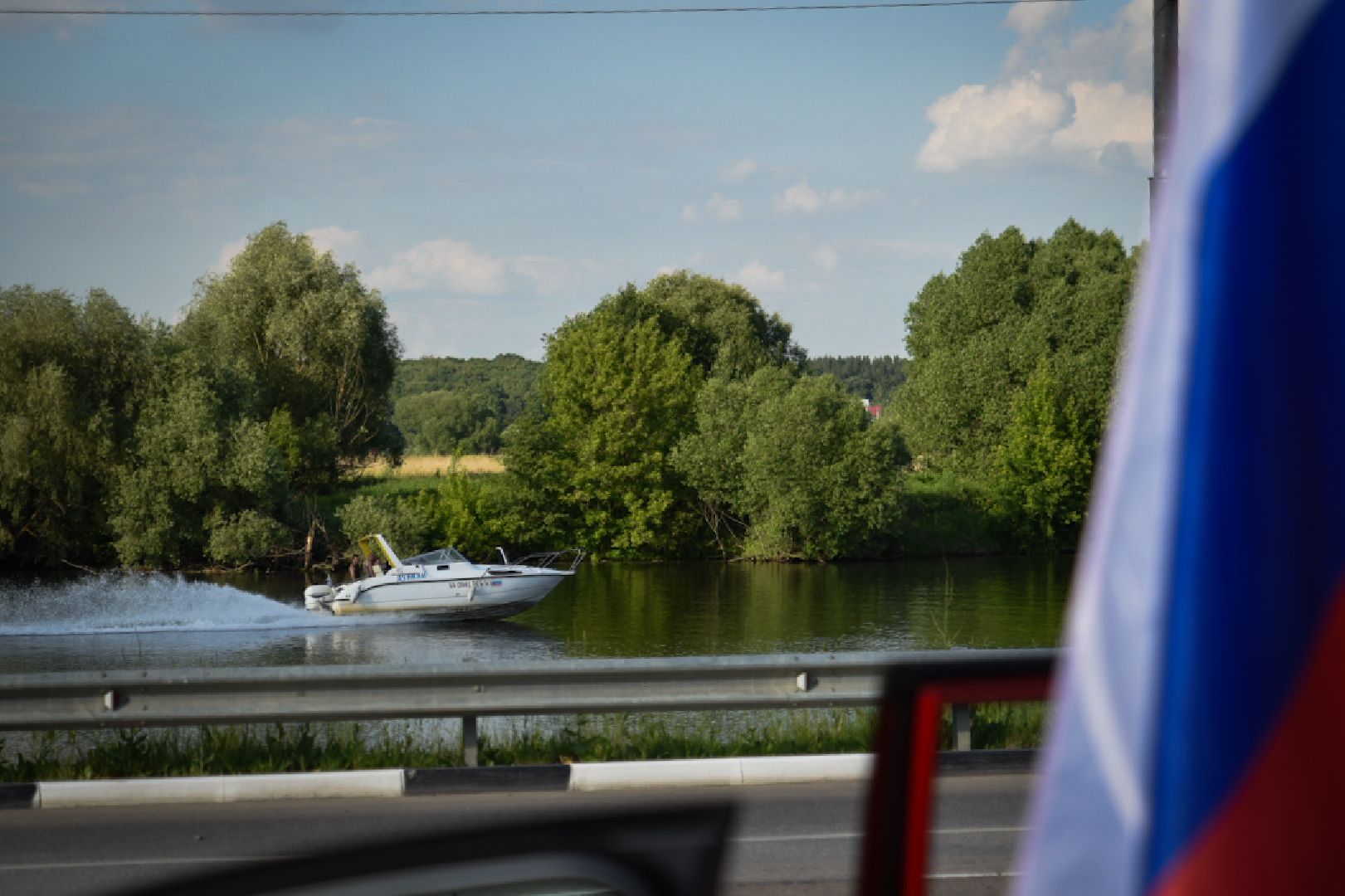 Бронницы, Автофлешмоб, День России, Автомобилисты Бронниц, РФ,