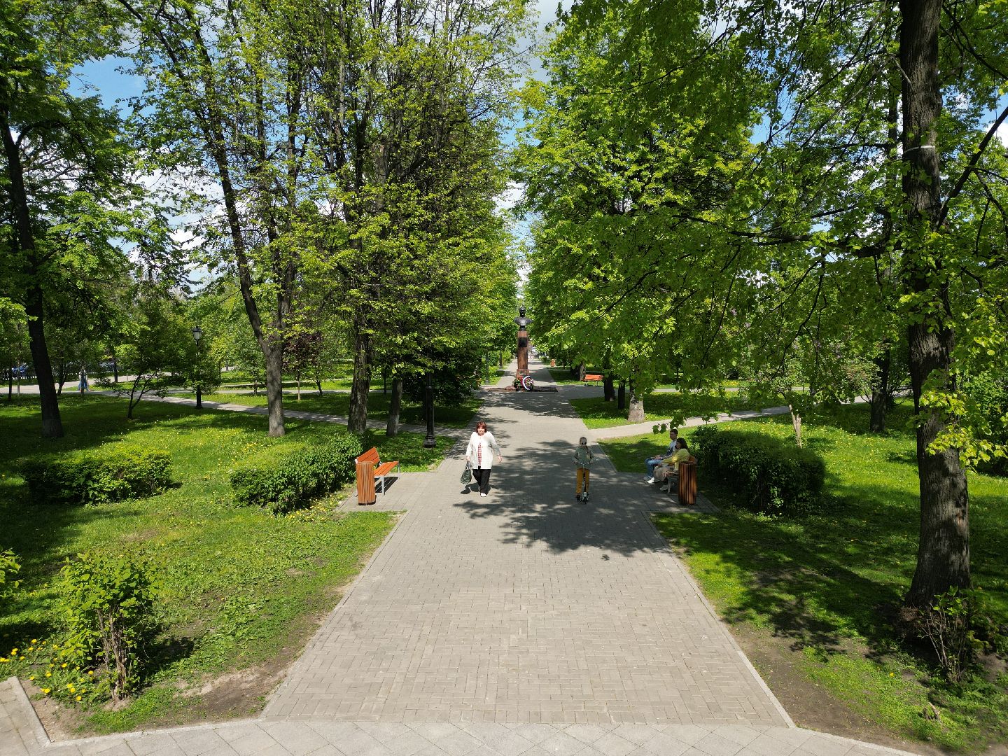 видео с коптера,