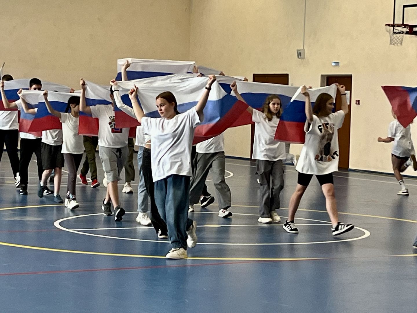 наро-фоминск, наро-фоминский городской округ, День России, флешмоб,движение первых подмосковья,