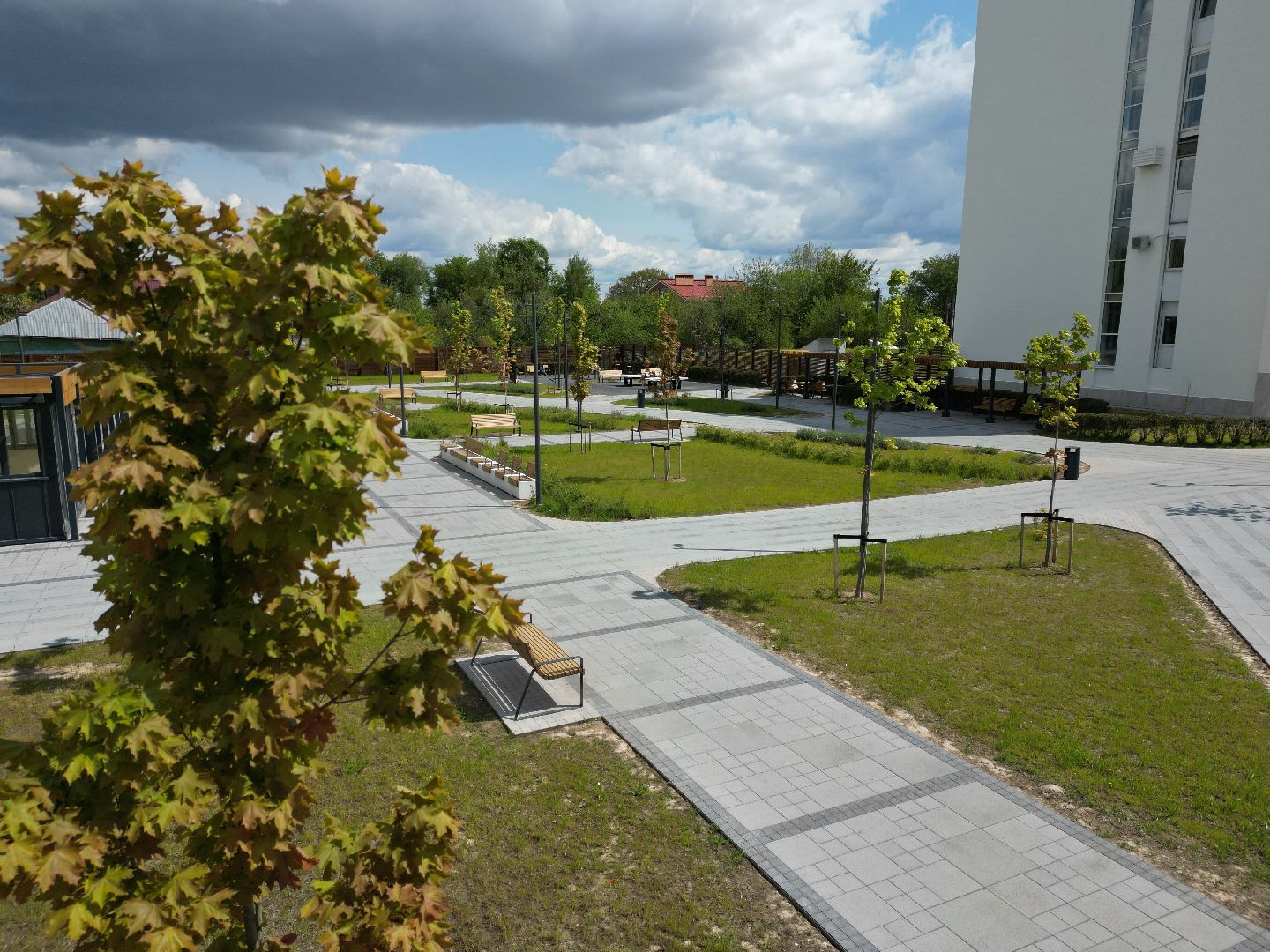 видео с коптера,