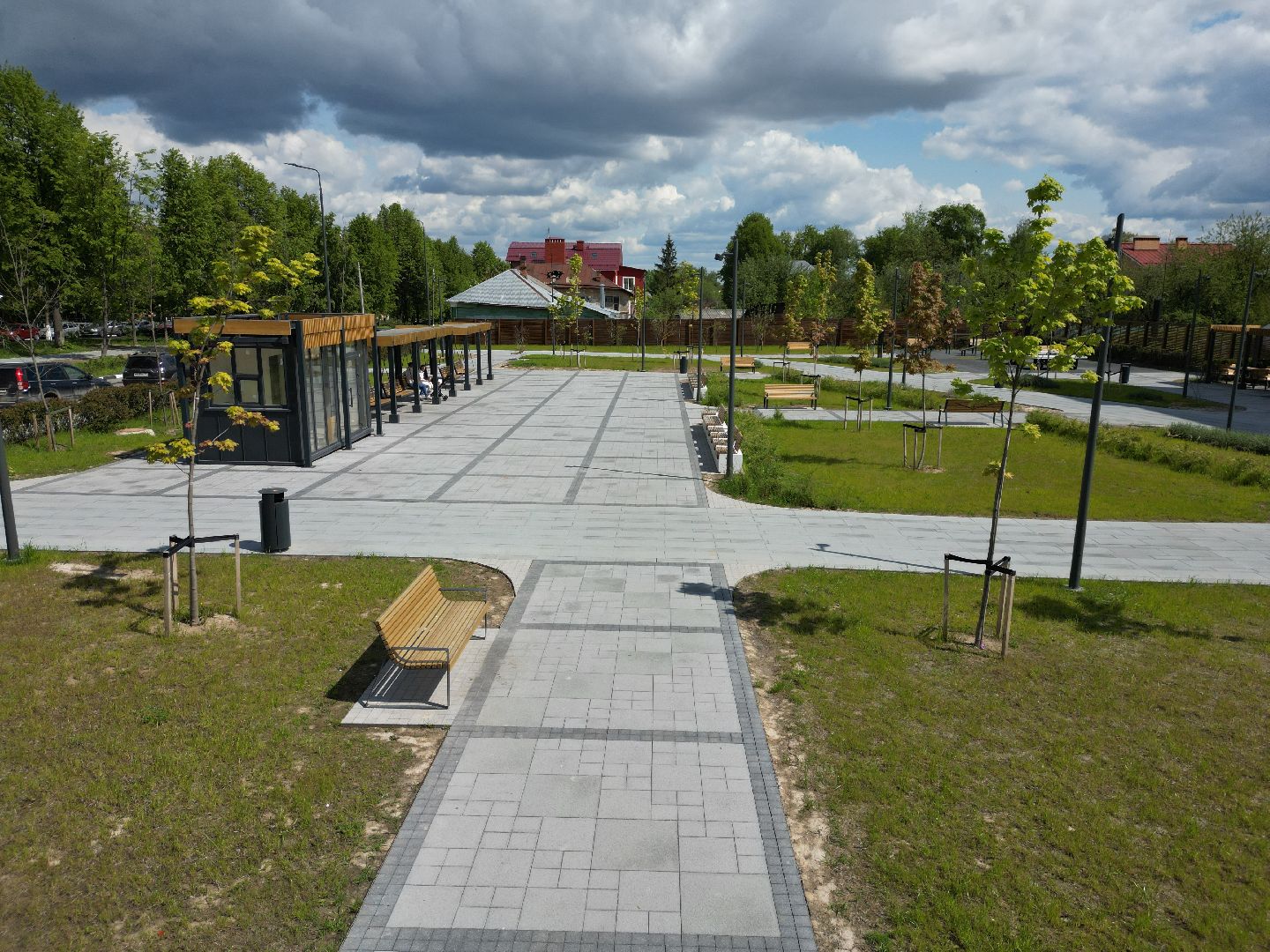 видео с коптера,