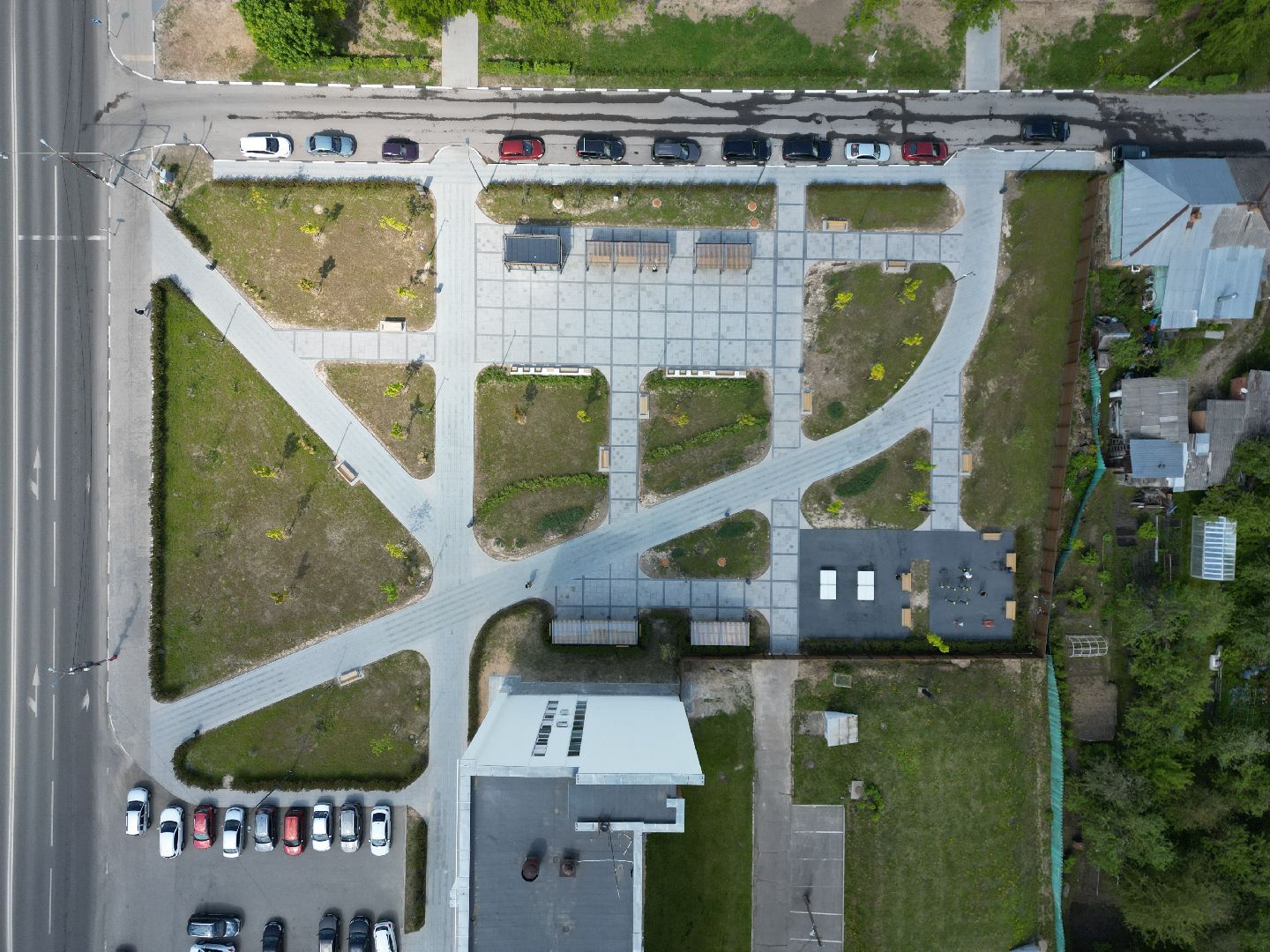 видео с коптера,