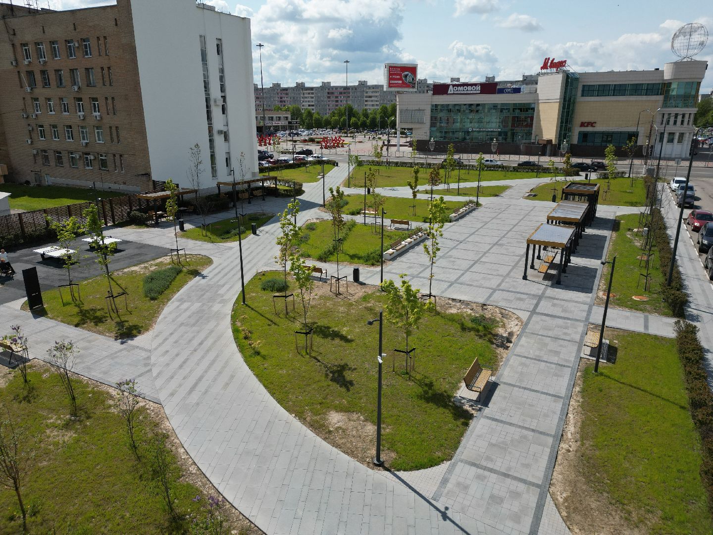 видео с коптера,