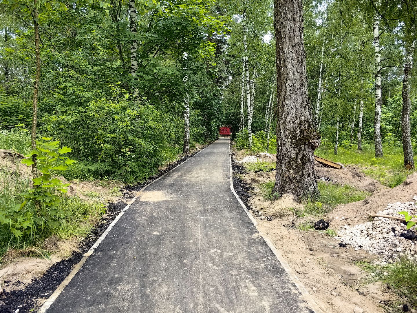 деревня, народная тропа, благоустройство, тротуар, дорожка, щёлково,