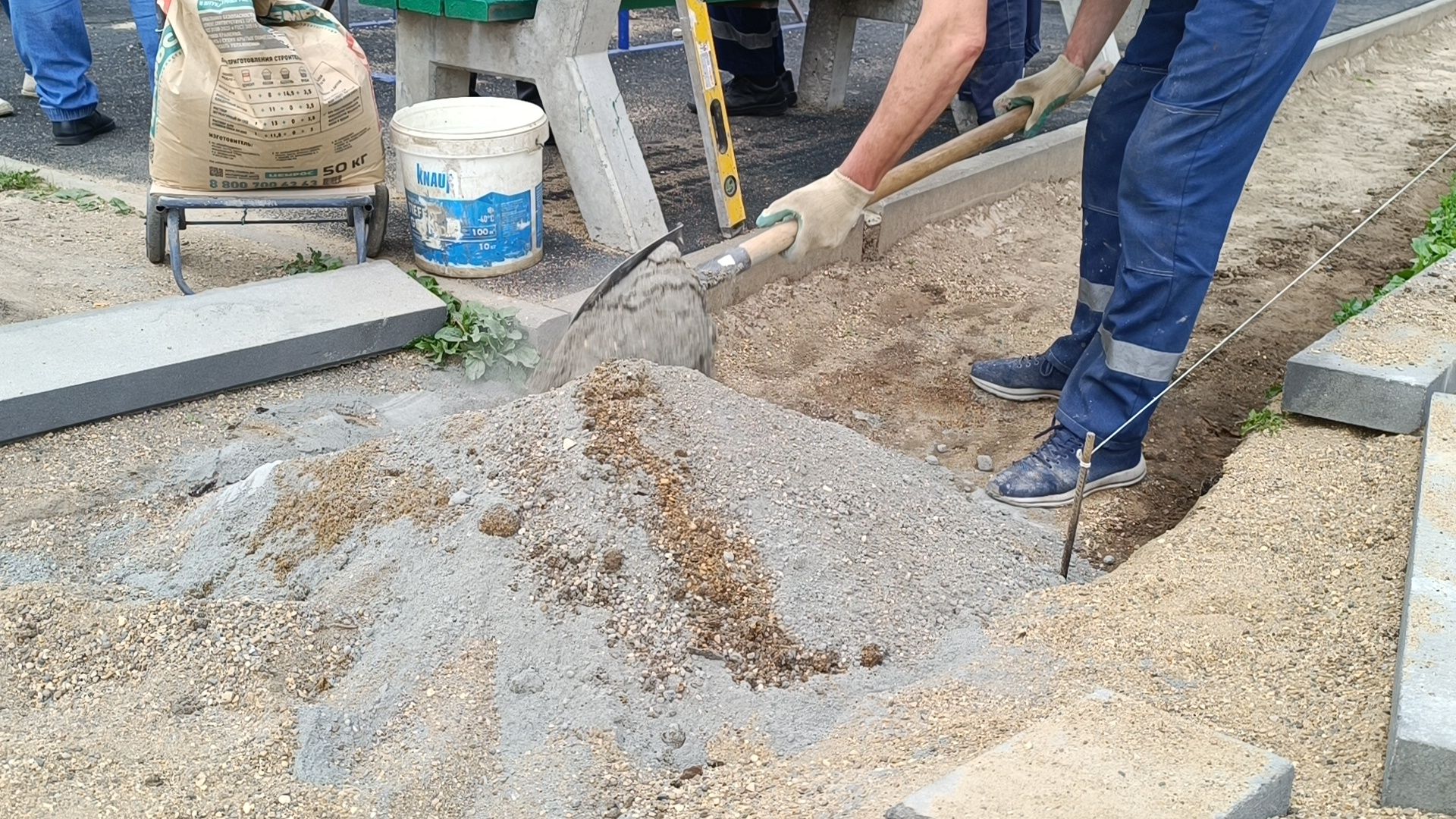 благоустройство, двор, лобня, жкх,