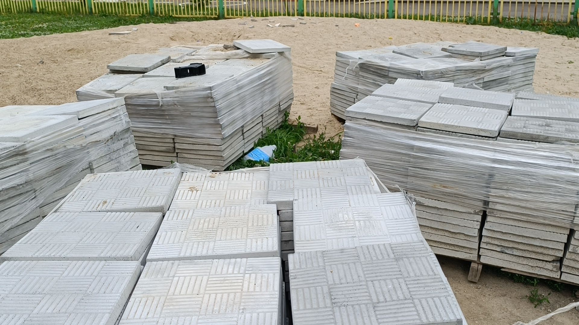 благоустройство, двор, лобня, жкх,