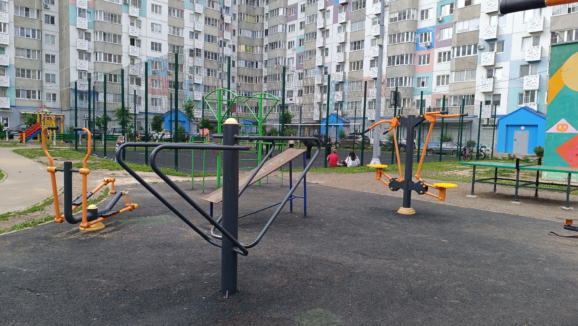 благоустройство, двор, лобня, жкх,