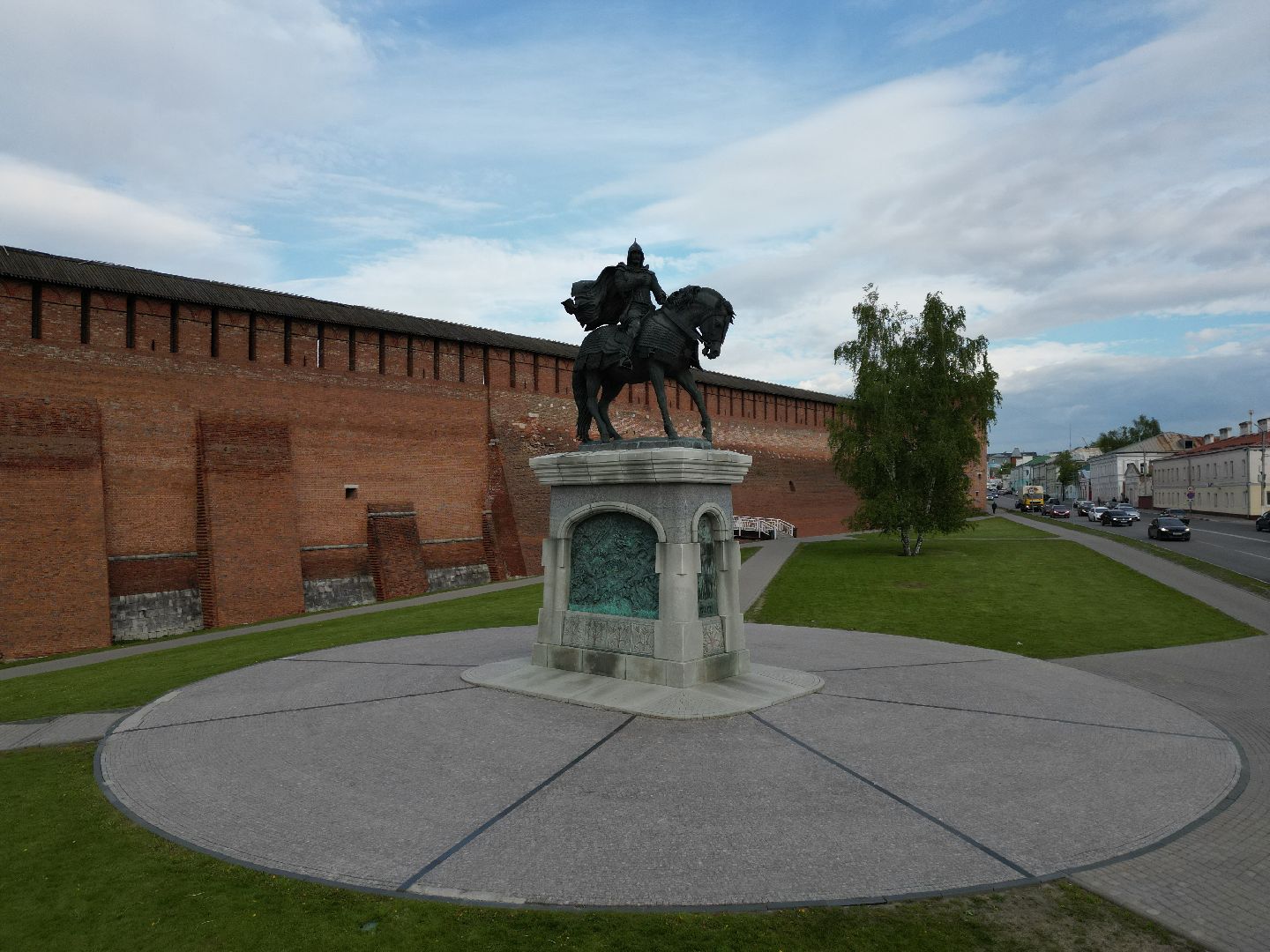 видео с коптера, коломна, кремль, туризм,