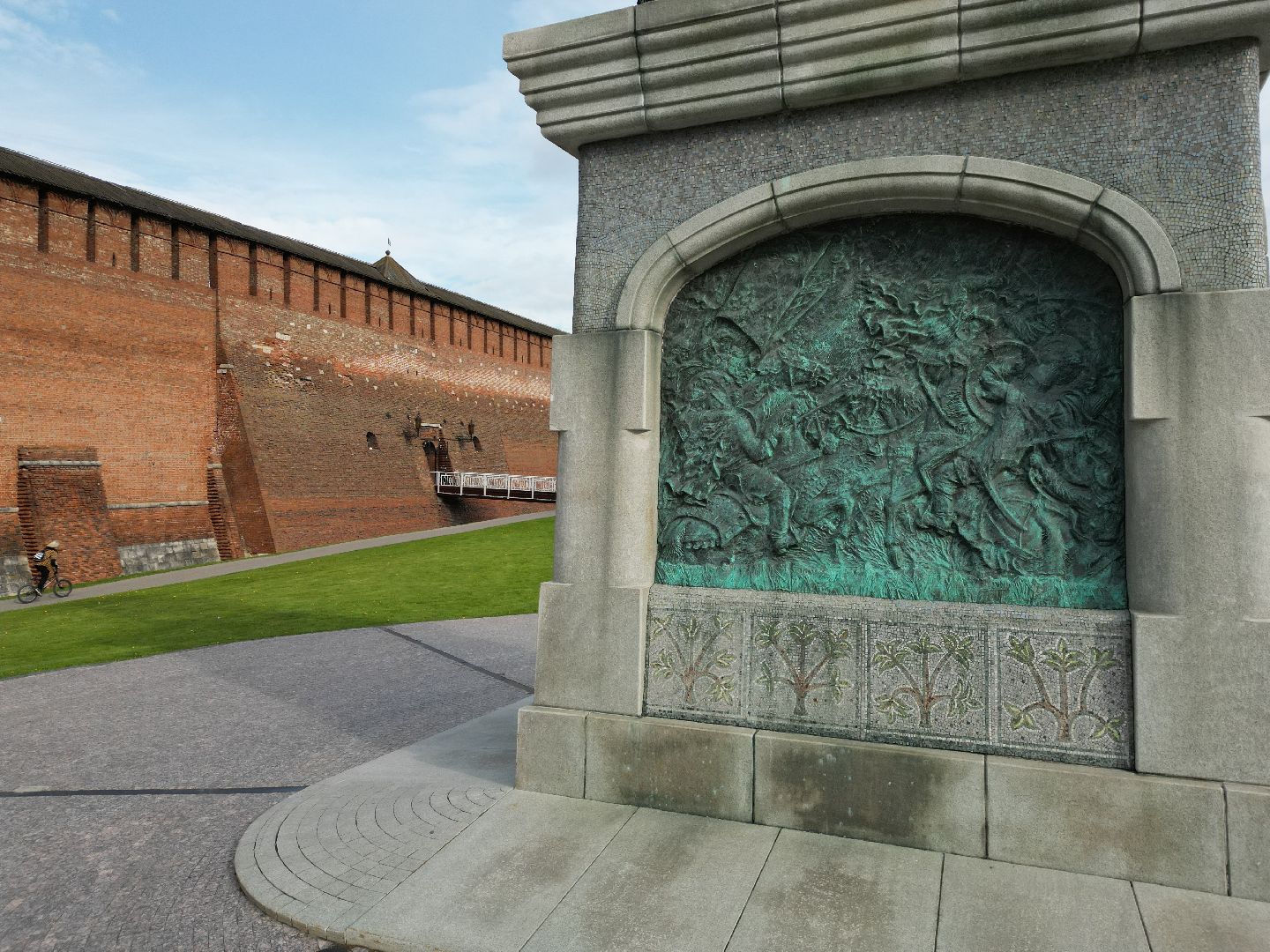 видео с коптера, коломна, кремль, туризм,