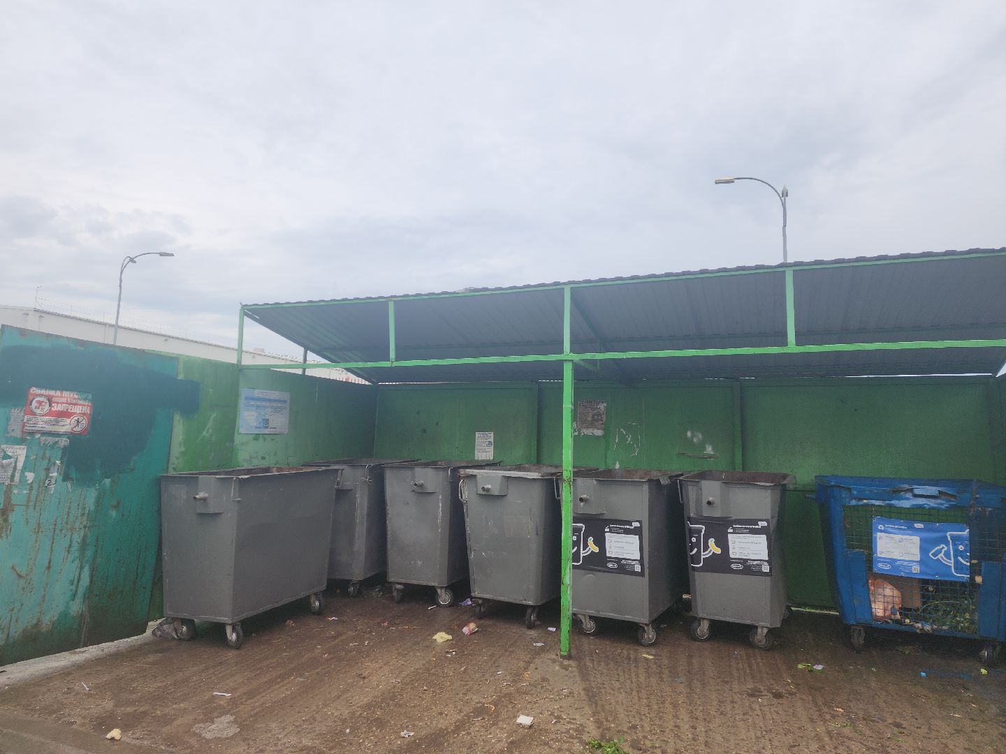 серпухов, подмосковье, контейнерная площадка,