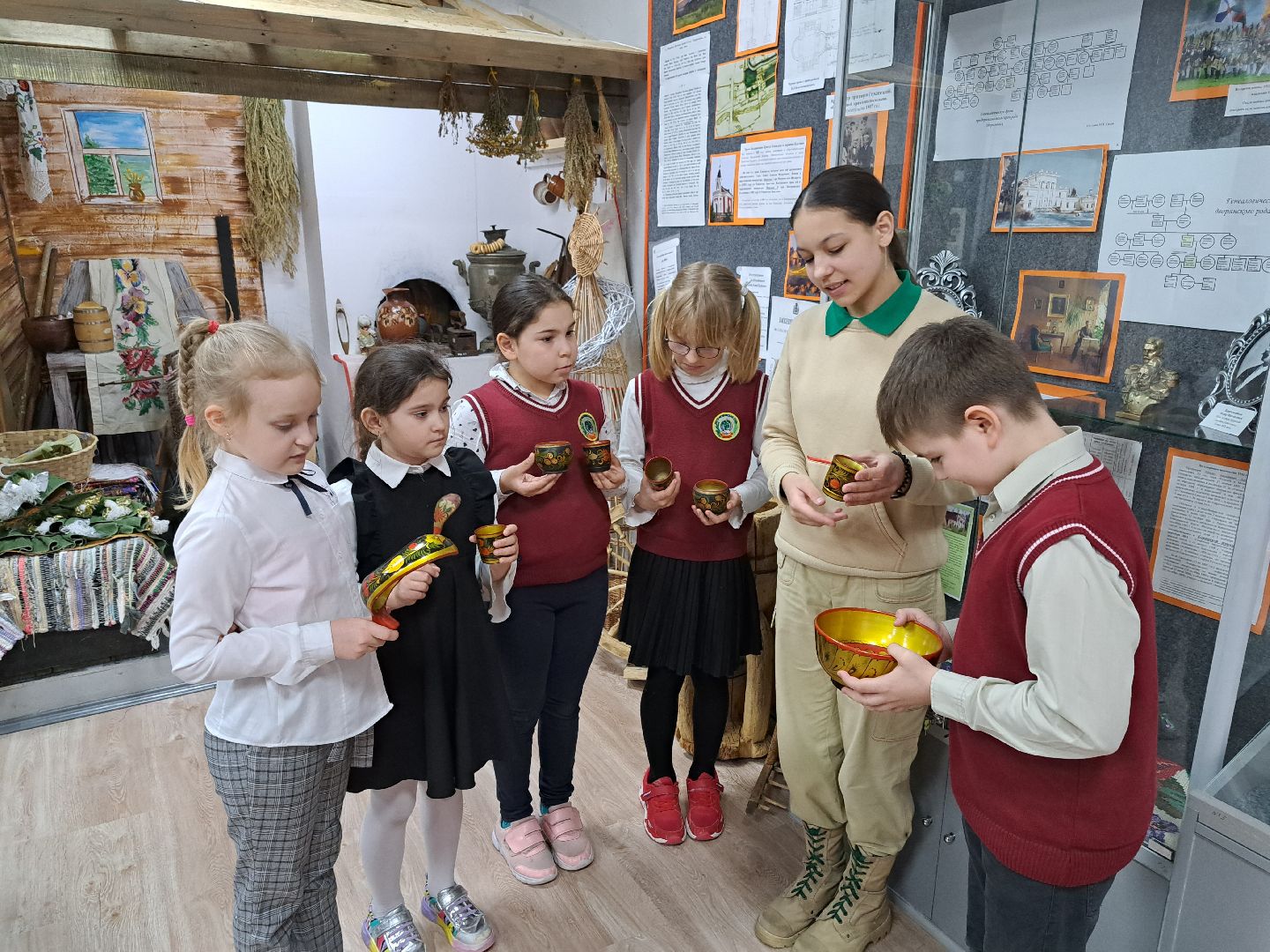 Школьный музей, Кожино, школа, экспонаты, усадьба Морозова