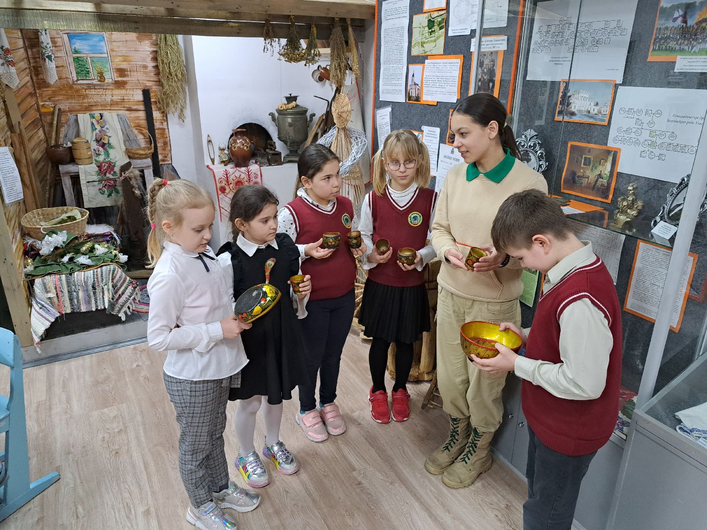 Школьный музей, Кожино, школа, экспонаты, усадьба Морозова