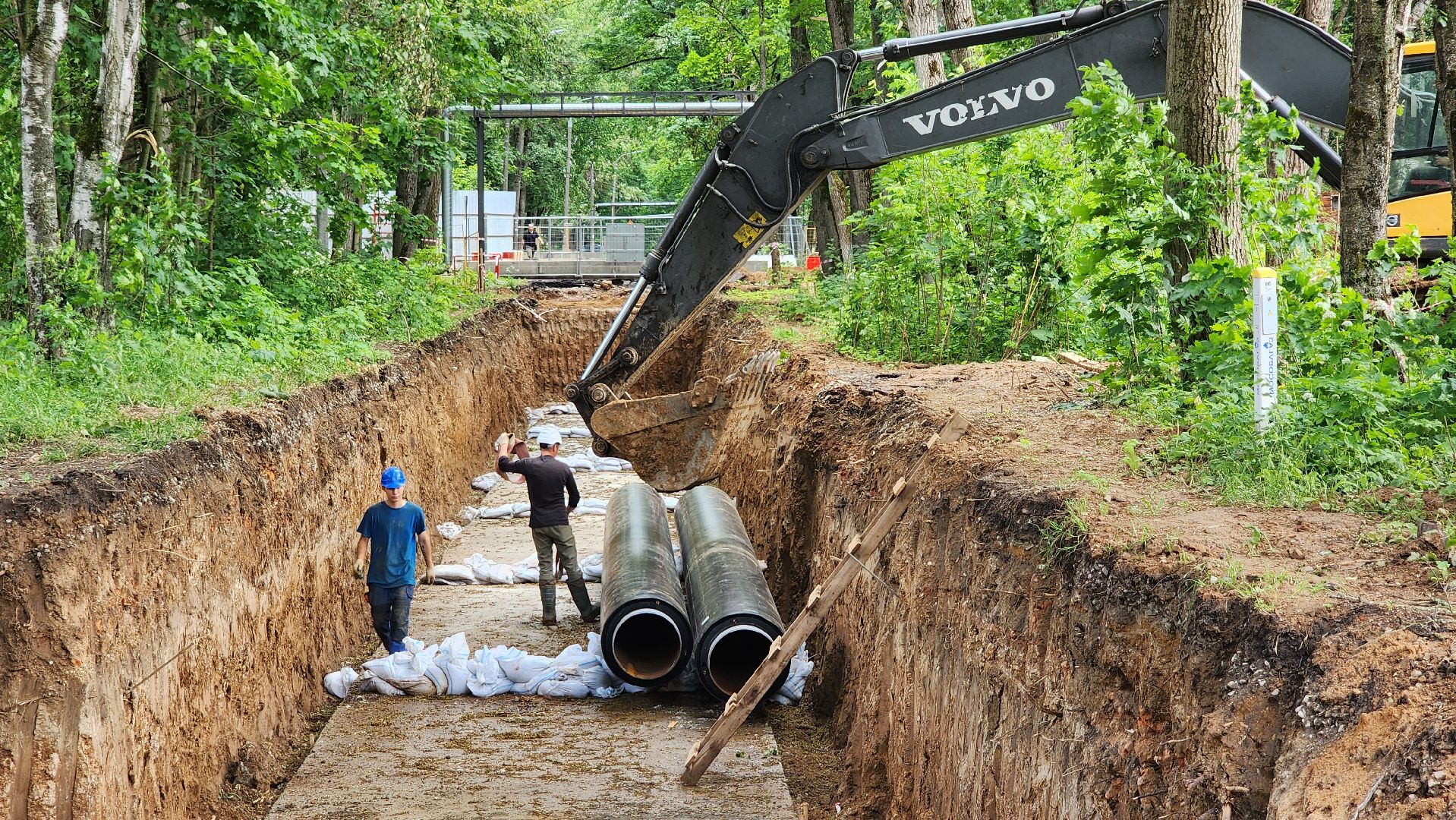 Солнечногорск, ЖКХ, Микрорайон Выстрел, капремонт теплотрассы,