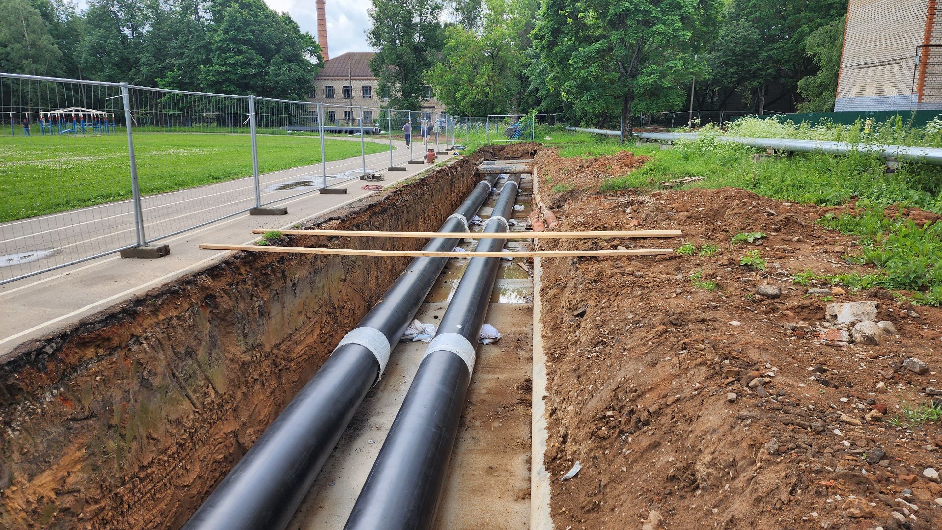 Солнечногорск, ЖКХ, Микрорайон Выстрел, капремонт теплотрассы,