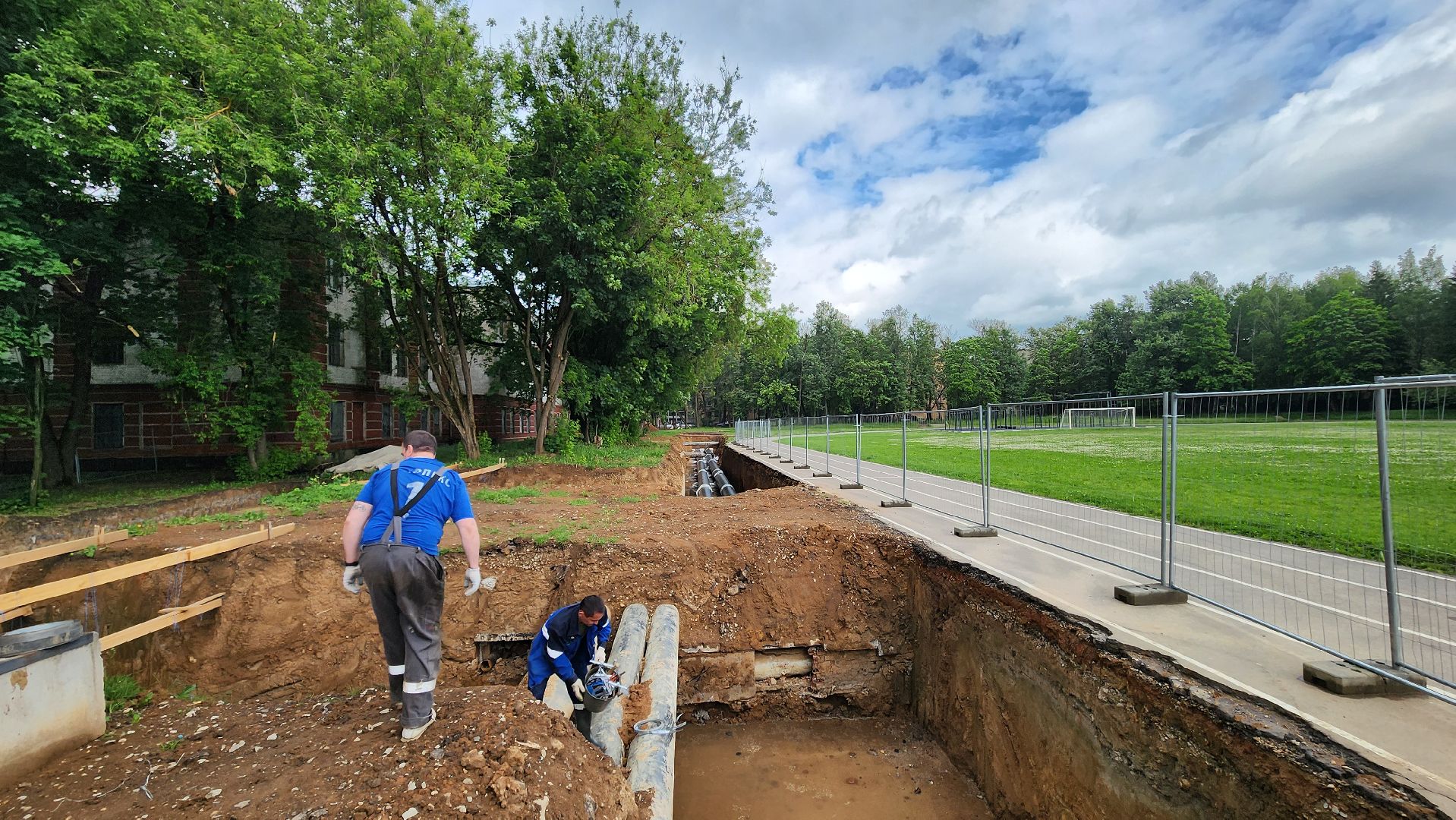 Солнечногорск, ЖКХ, Микрорайон Выстрел, капремонт теплотрассы,