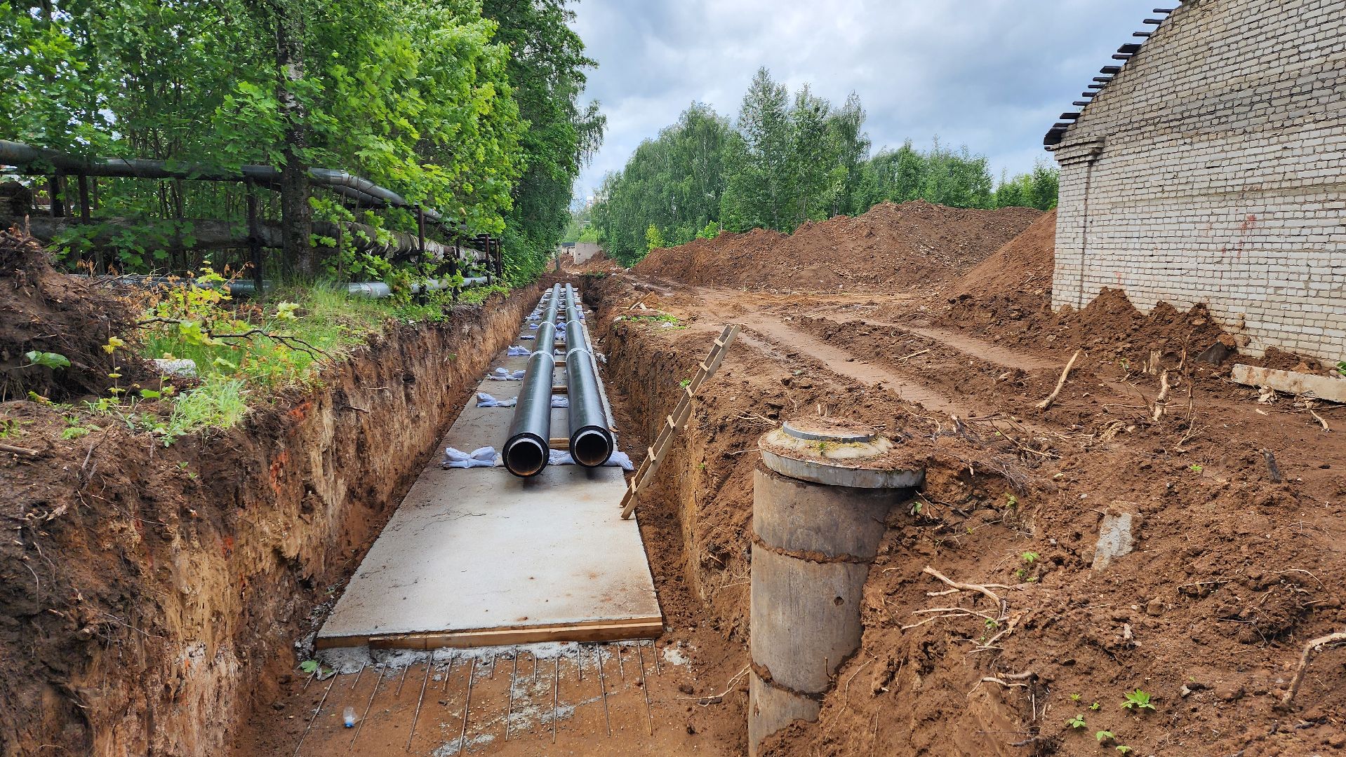 Солнечногорск, ЖКХ, Микрорайон Выстрел, капремонт теплотрассы,