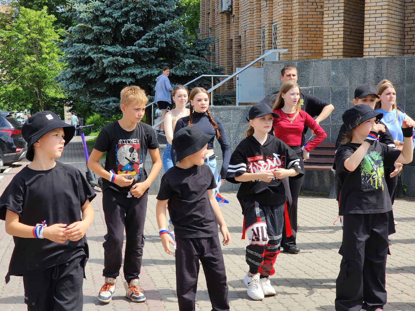 Ногинск, день россии, флешмоб, танцы, общество, жители,